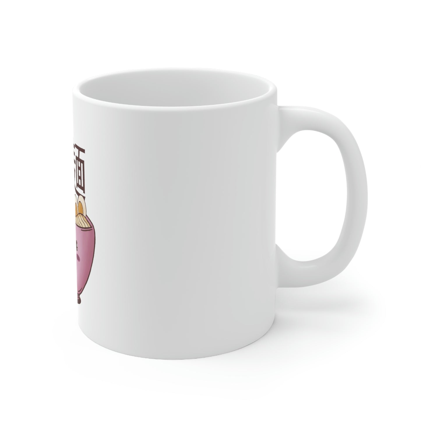 Ramen Pastel Kawaii Aesthetic, Yami Kawaii, Japanese Aesthetic Otaku White Ceramic Mug 11oz