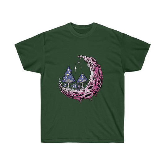 Cottagecore Aesthetic Moon Mushrooms Magic T-Shirt