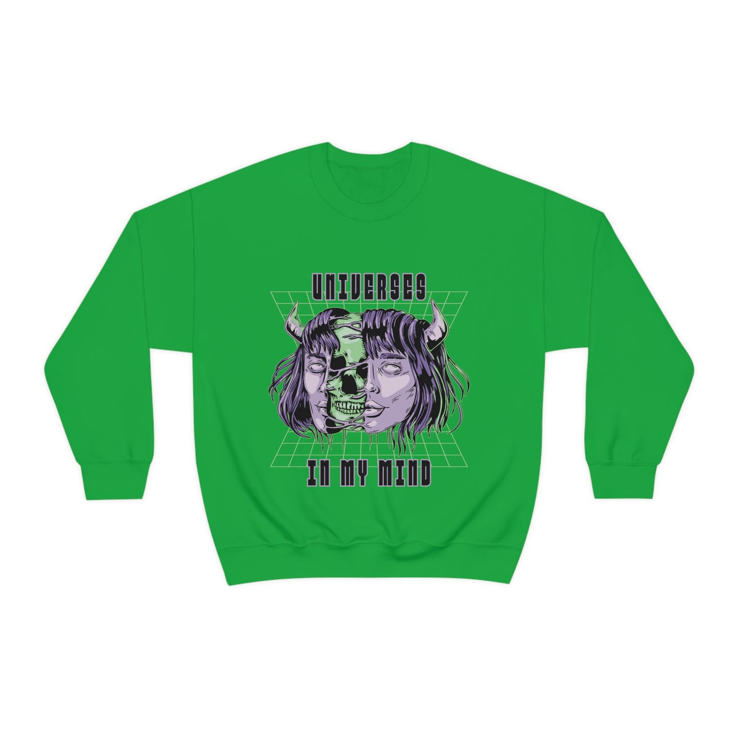 Universes In My Mind Pastel Goth Aesthetic Cyber Sweatshirt