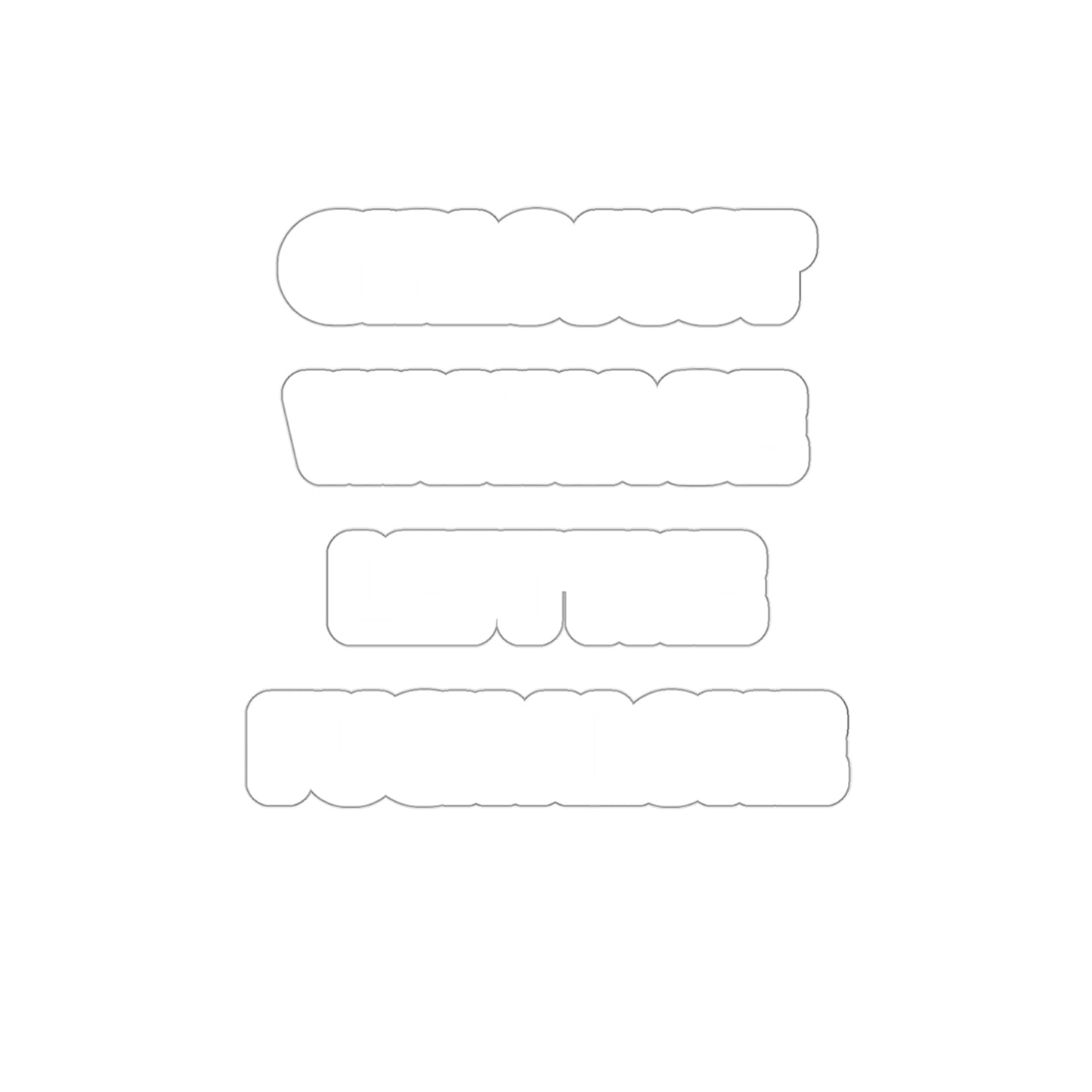 Girls Just Wanna Be Left The Fuck Alone Black Sticker