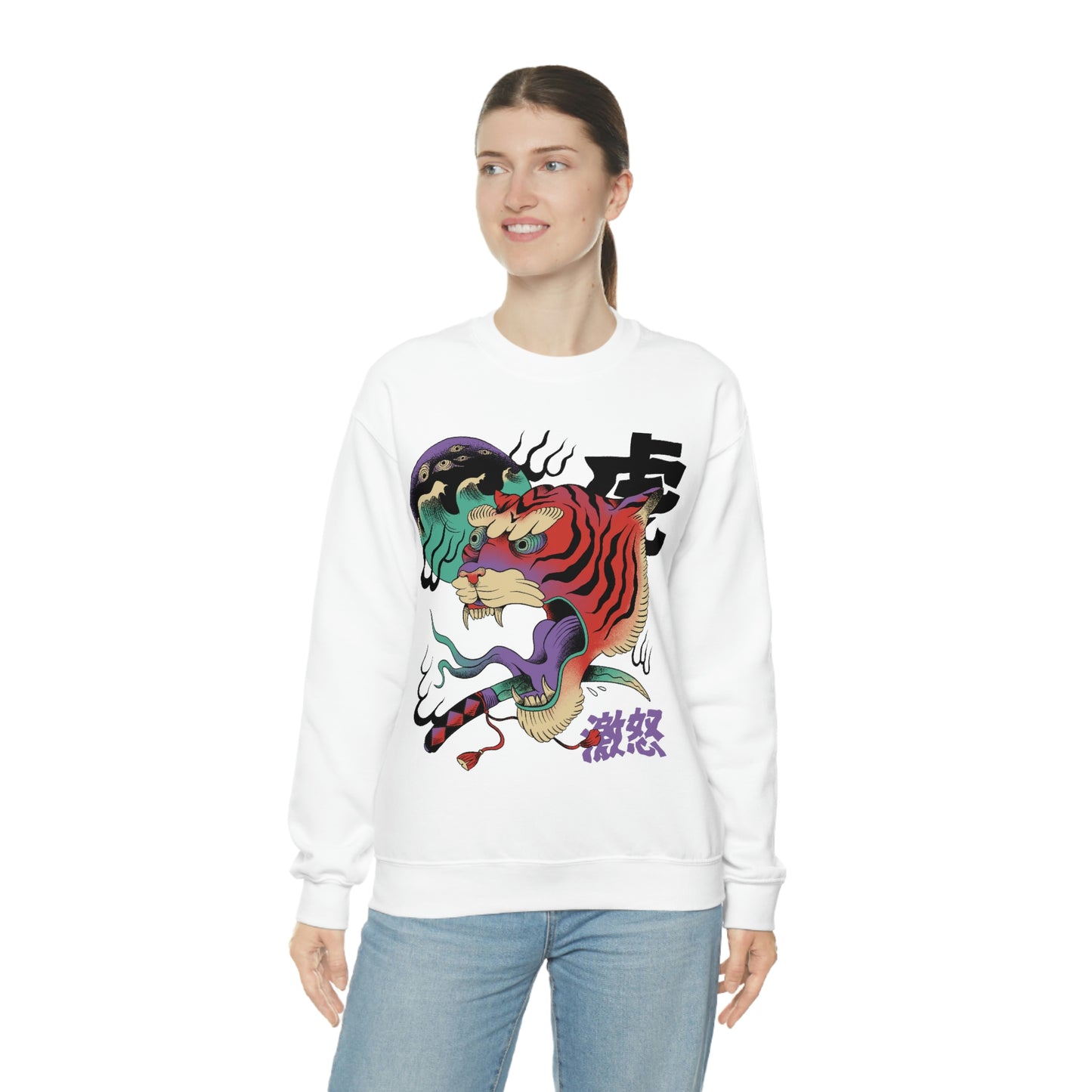 Indie Japanese Art, Japan Streeetwear Retro, Japanese Aesthetic Sweatshirt