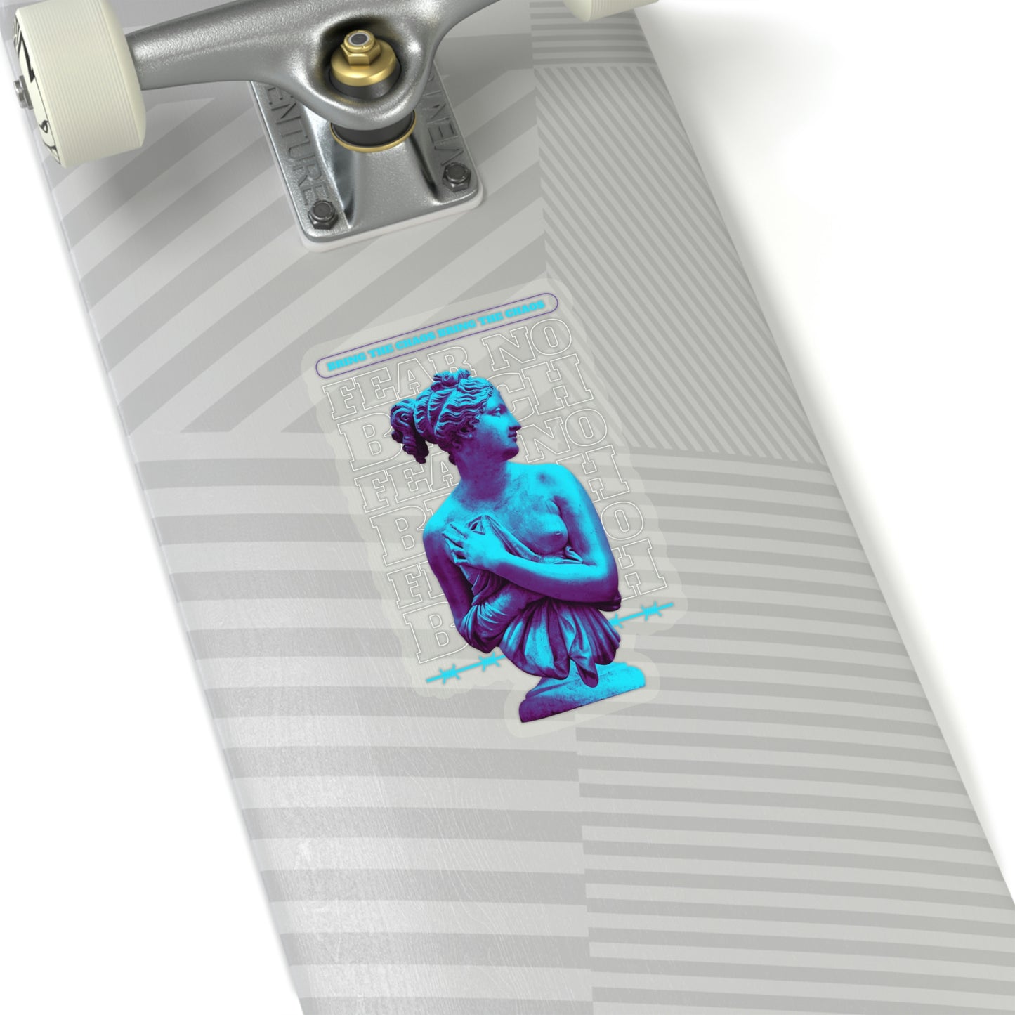 Fear No Bitch Y2k Aesthetic Sticker