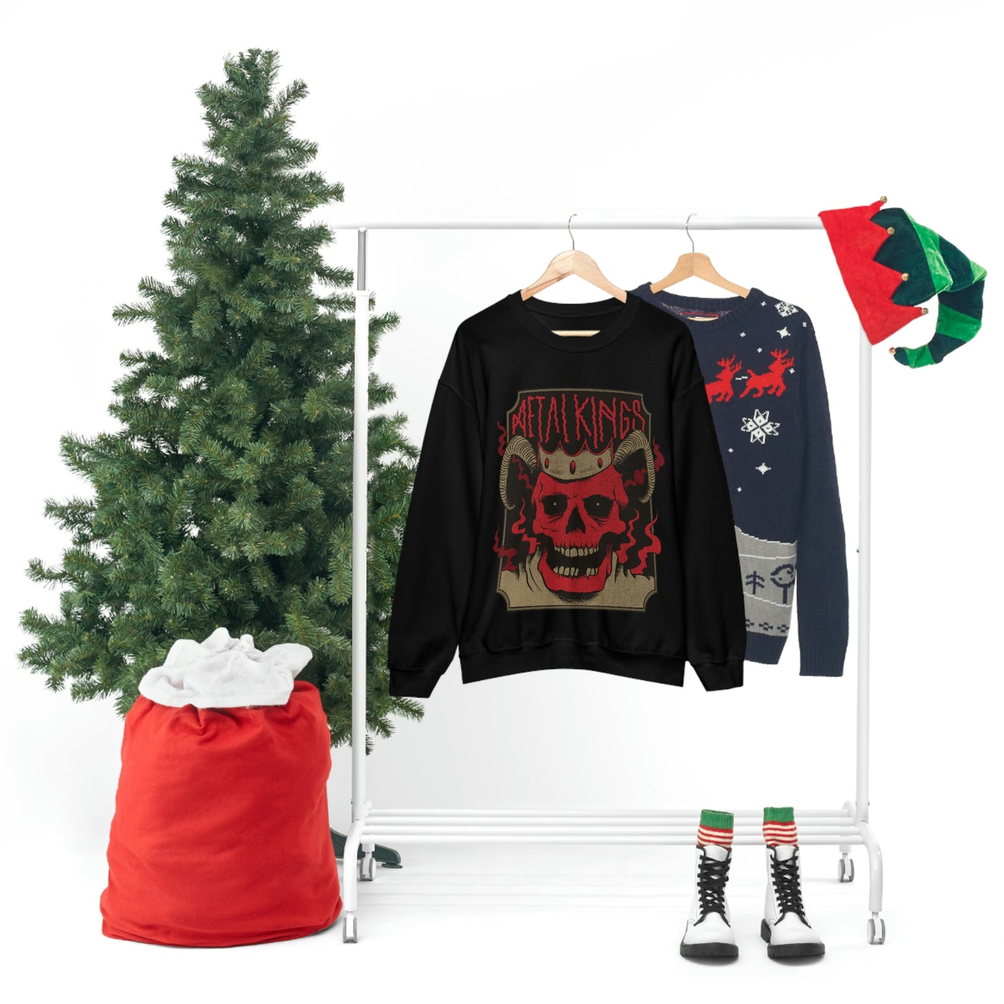 METAL KINGS Skull Sweatshirt