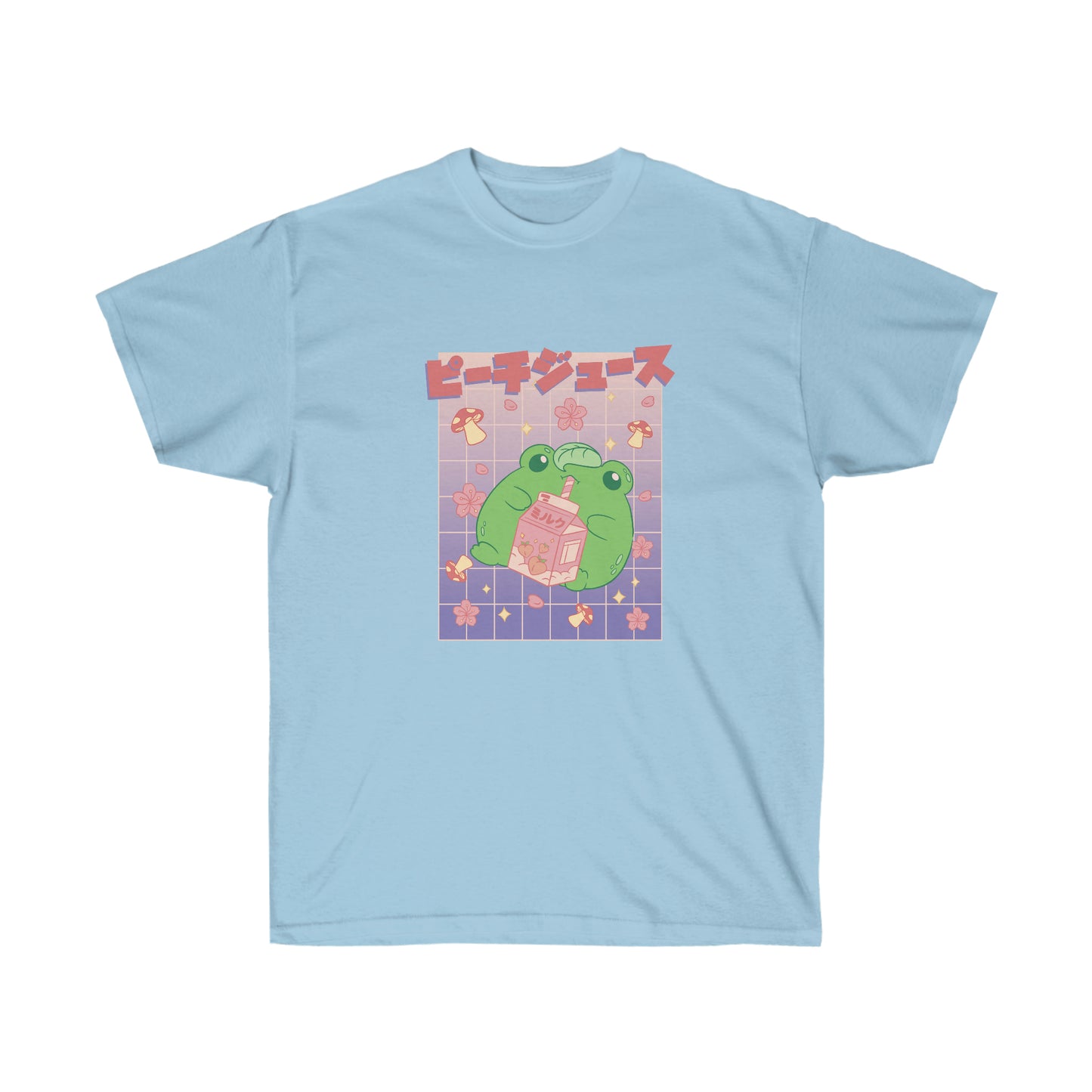 Kawaii Sweatshirt, Kawaii Clothing, Kawaii Clothes, Yami Kawaii, Pastel Kawaii Frog Strawberry Milk Sweatshirt T-Shirt