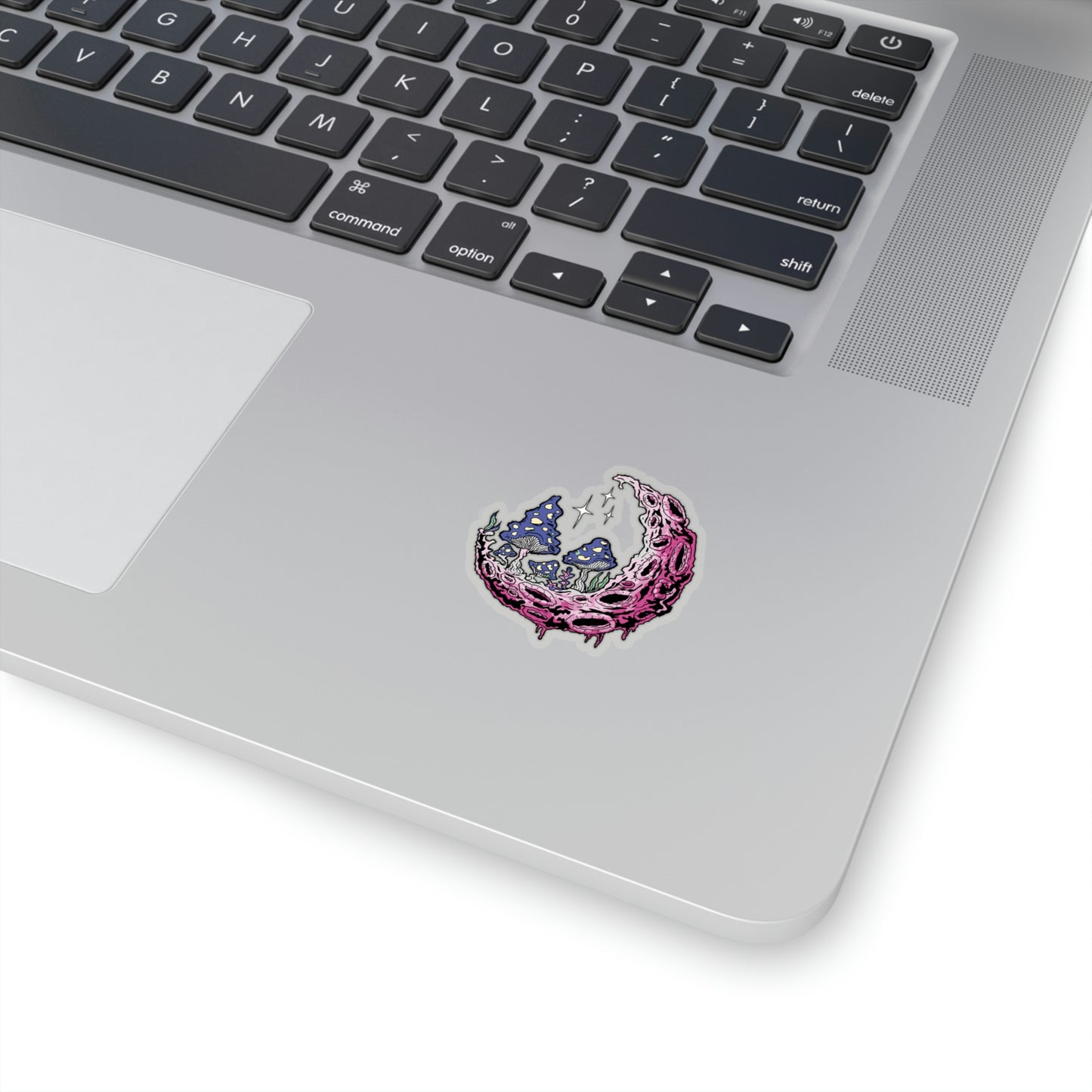 Cottagecore Aesthetic Moon Mushrooms Magic Sticker