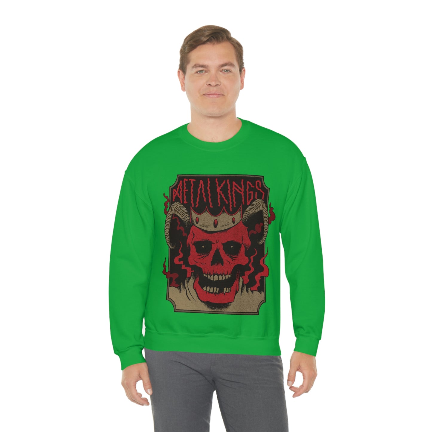 METAL KINGS BAND Goth Aesthetic Sweatshirt