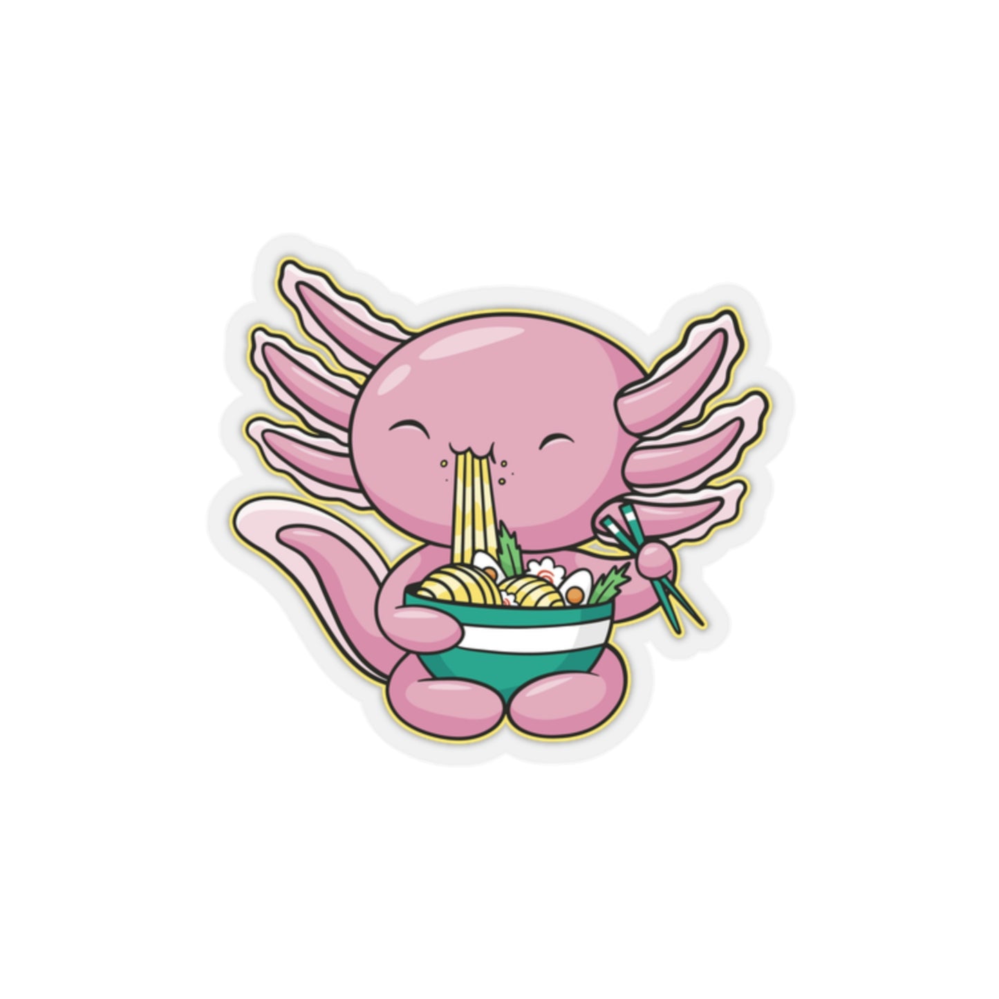 Kawaii Aesthetic, Yami Kawaii, Japanese Aesthetic Otaku Cute Axolotl Sticker