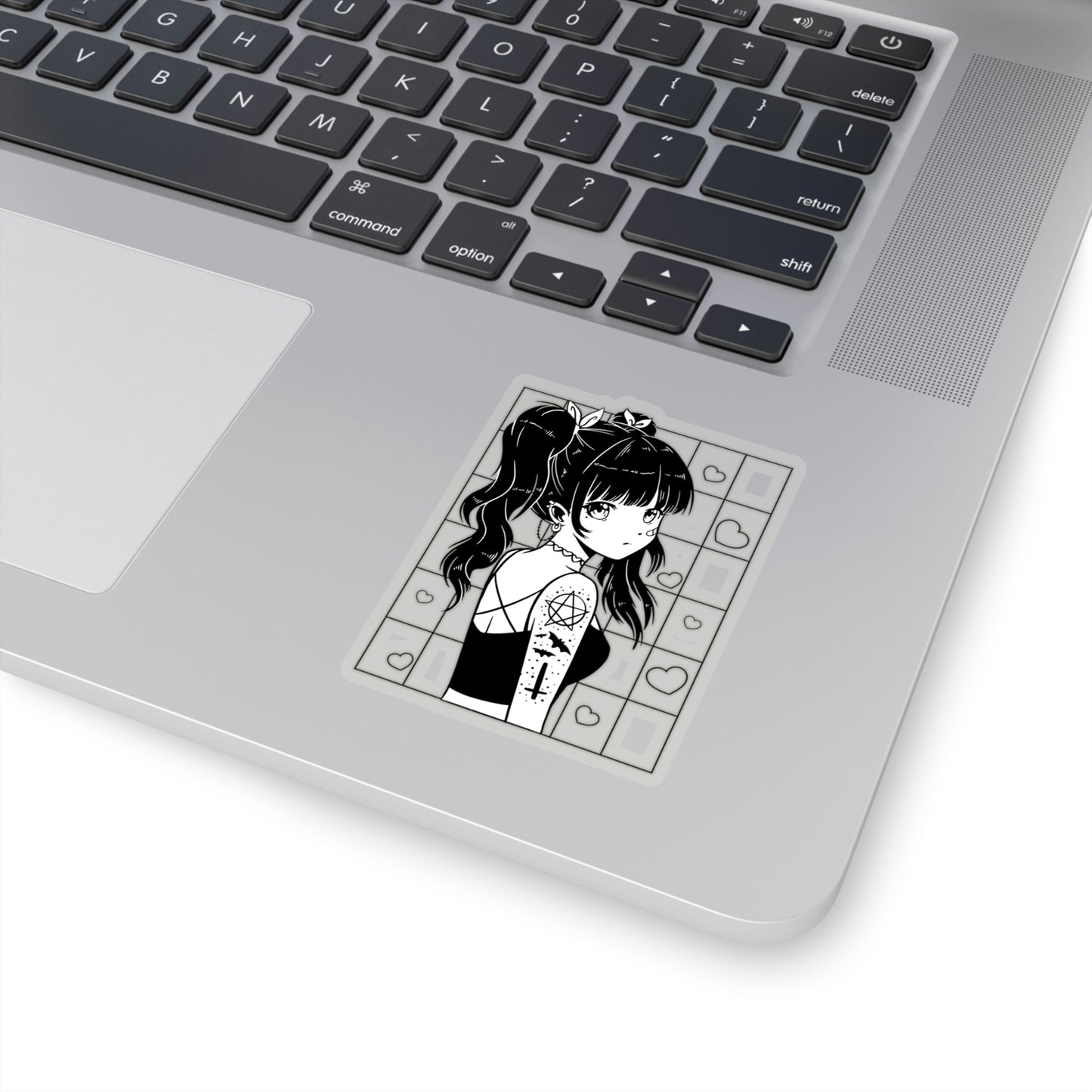 Anime Girl Goth Aesthetic Sticker