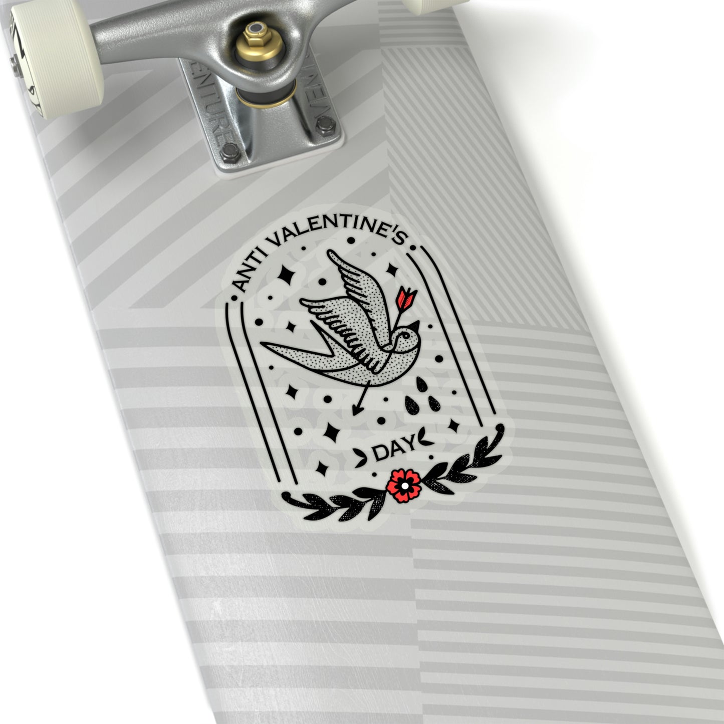 Anti Valentines Day Tattoo Aesthetic Sticker