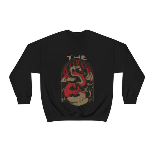 Snake and skull grunge Sweatshirt