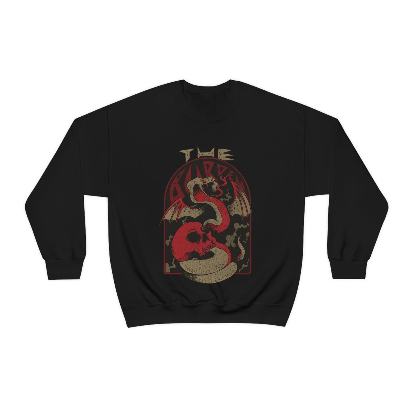 Snake and skull grunge Sweatshirt