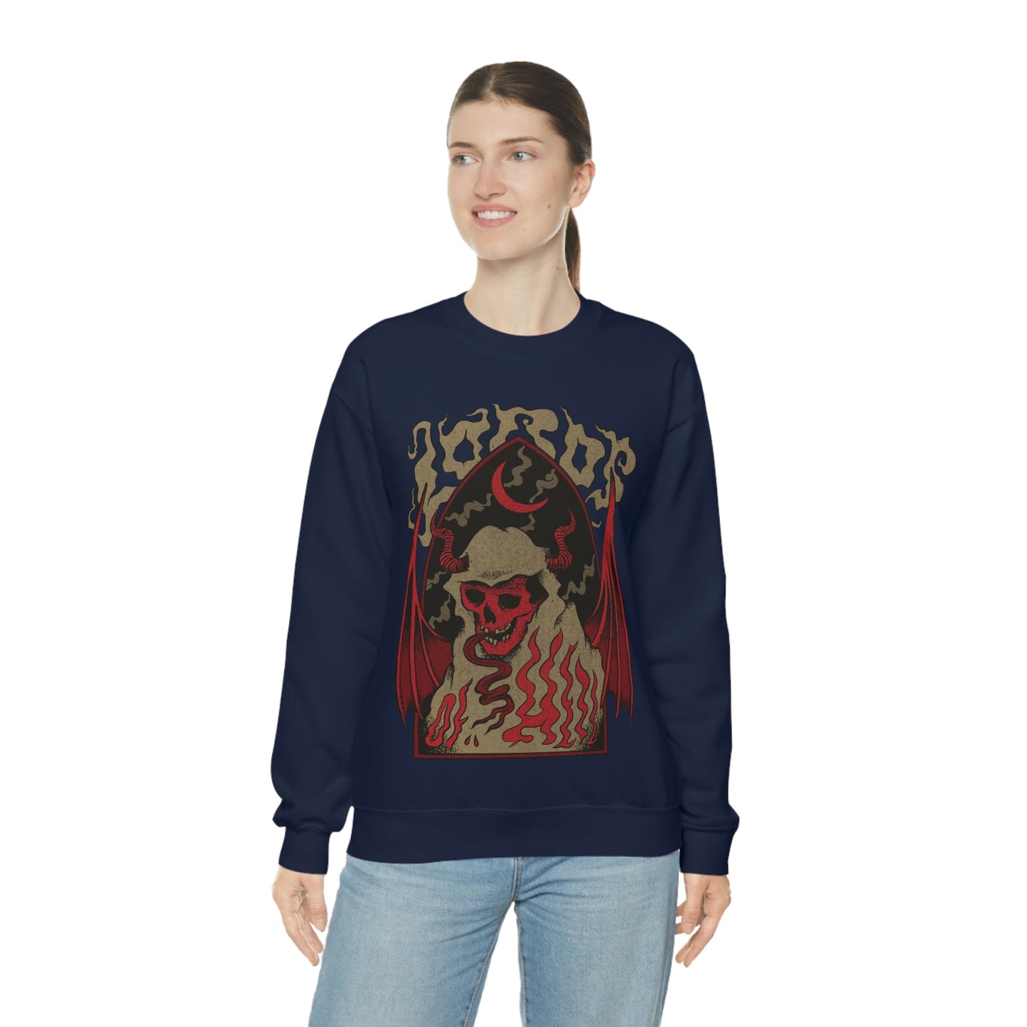 Dark Demons Goth Aesthetic Sweatshirt