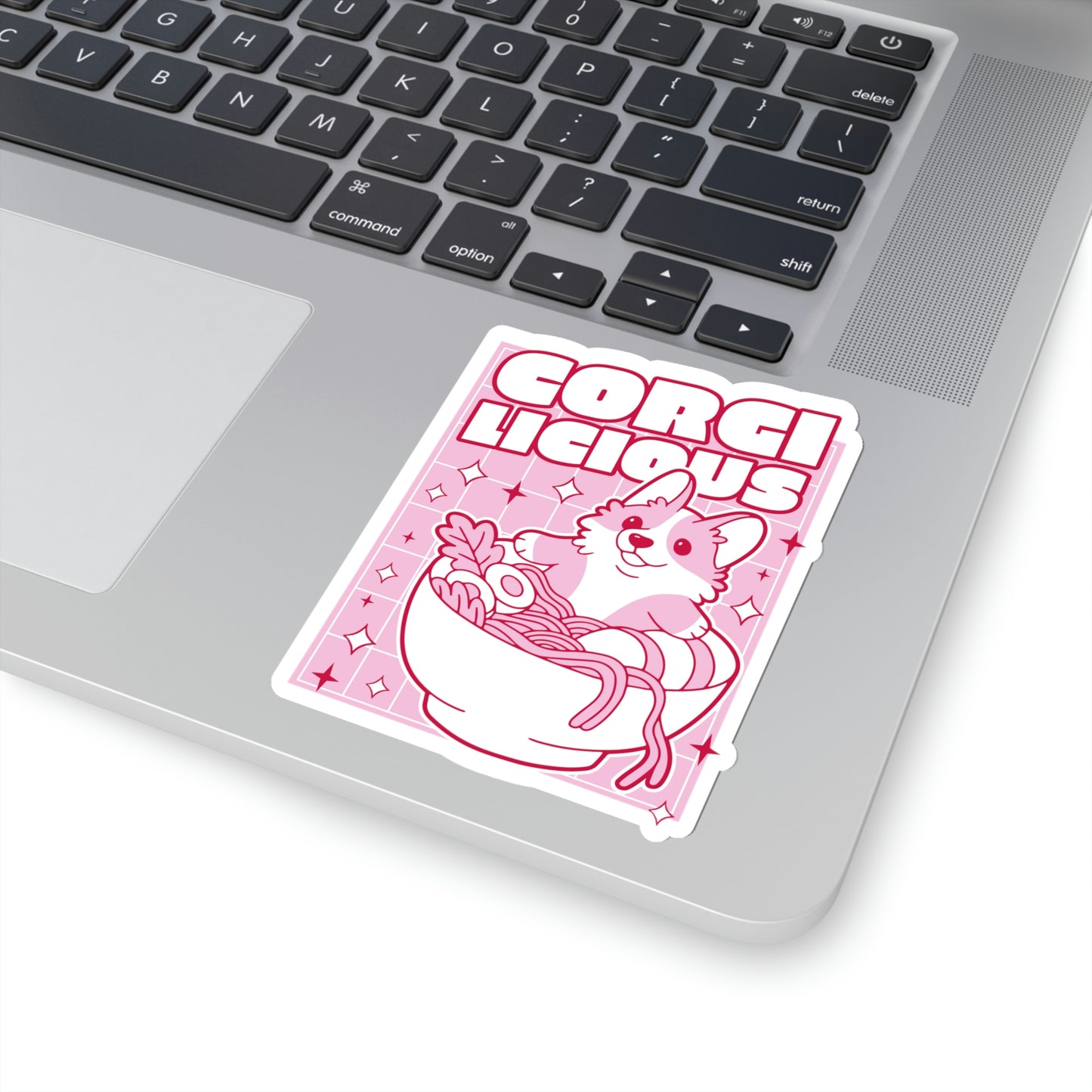 Japanese Aesthetic Corgilicious Cute Sticker