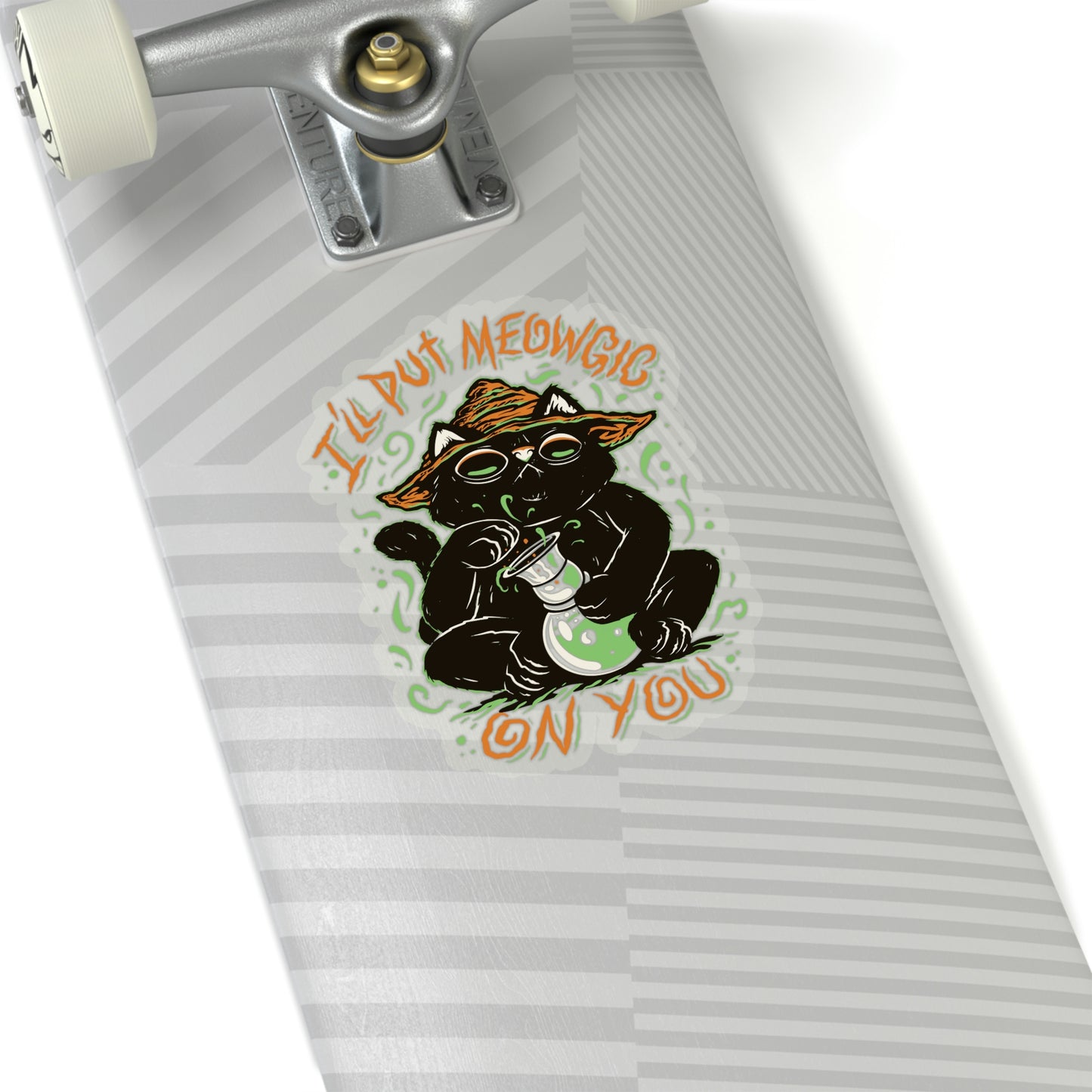 Ill put Meowgic On You Goth Aesthetic Sticker