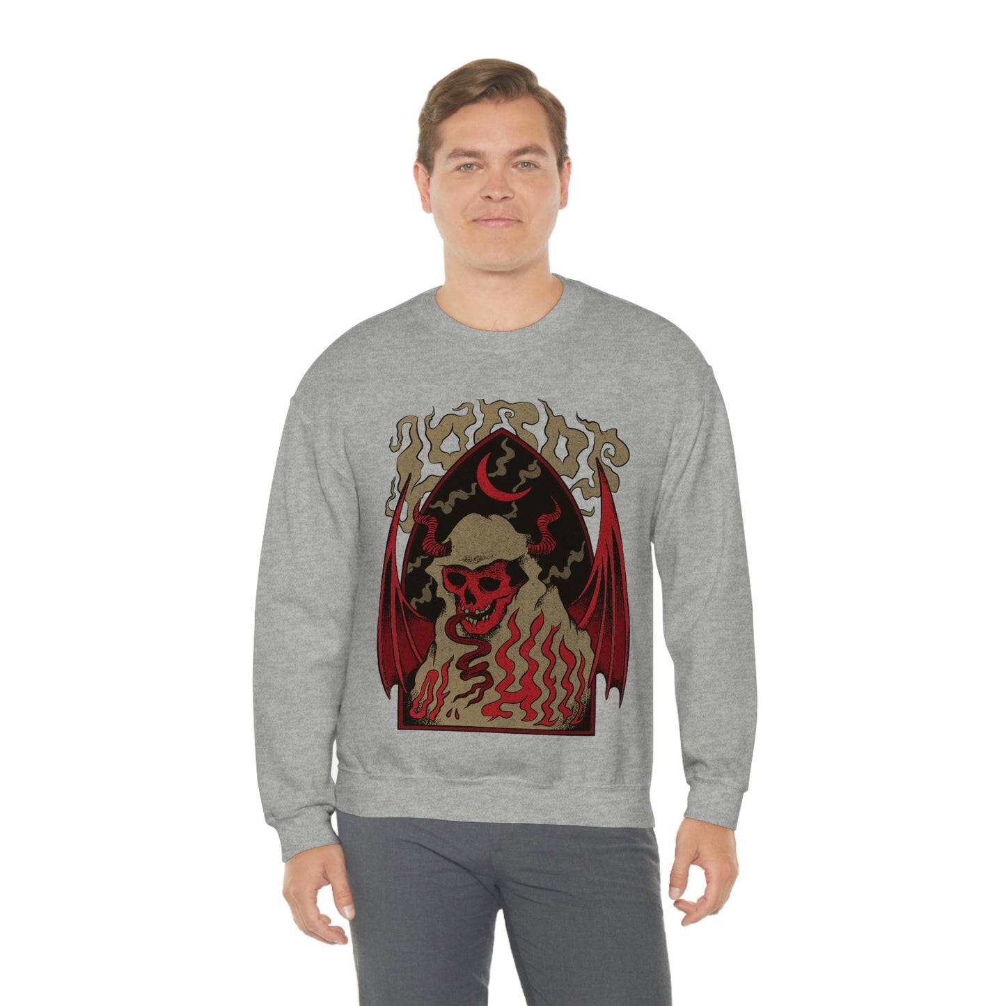 Dark Demons Goth Aesthetic Sweatshirt