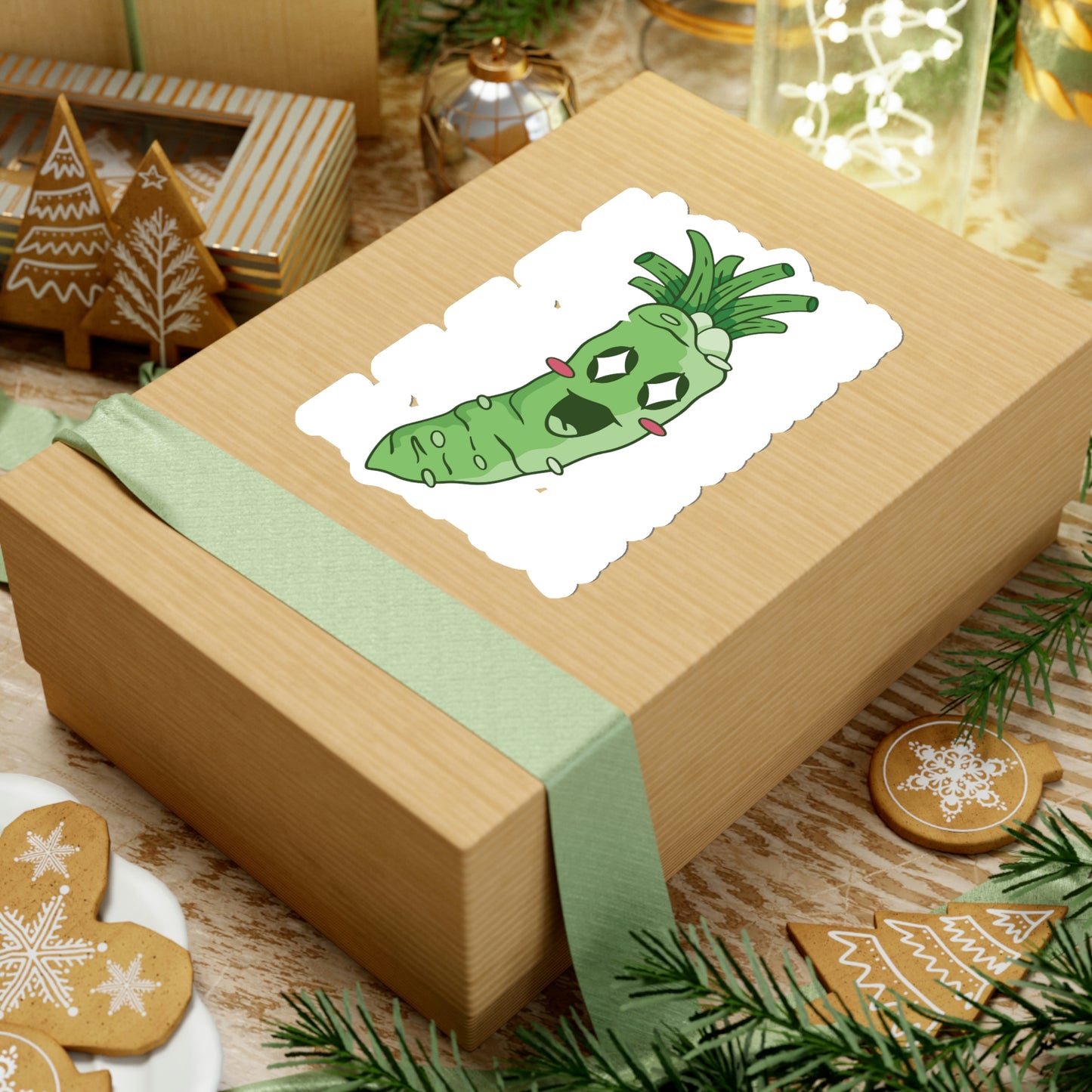 Wasabi Root Pastel Kawaii Aesthetic, Yami Kawaii, Japanese Aesthetic Otaku Cute Sticker