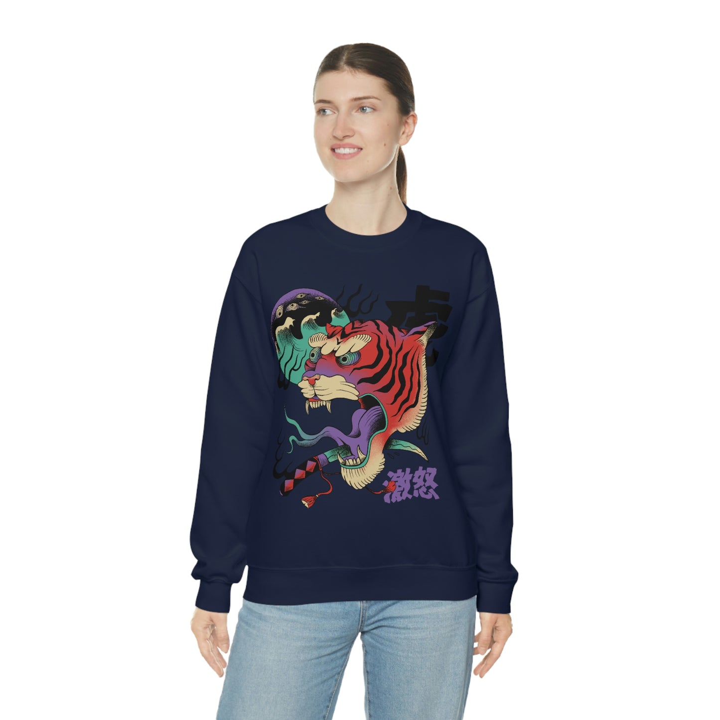 Indie Japanese Art, Japan Streeetwear Retro, Japanese Aesthetic Sweatshirt