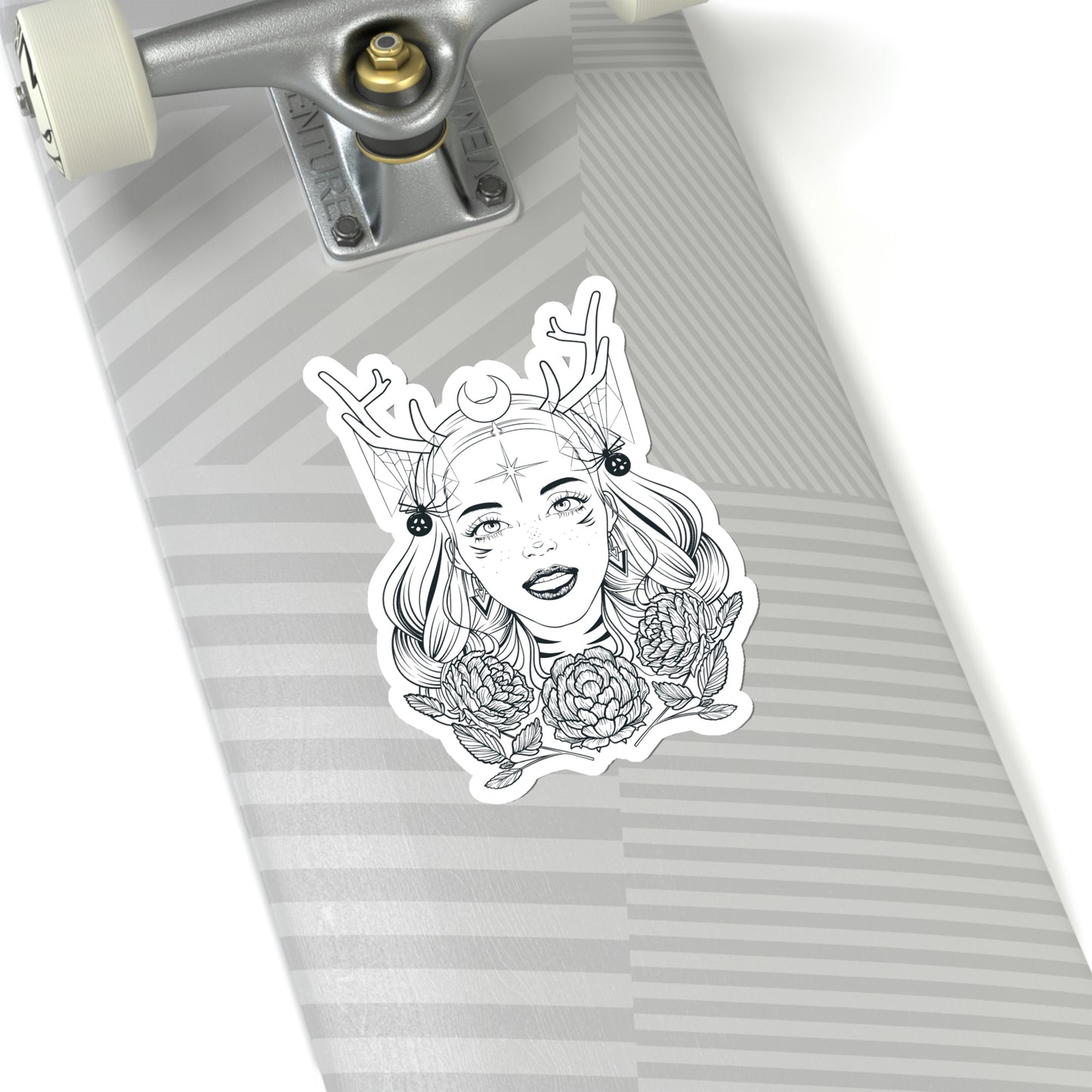 Goth Girl Aesthetic Sticker