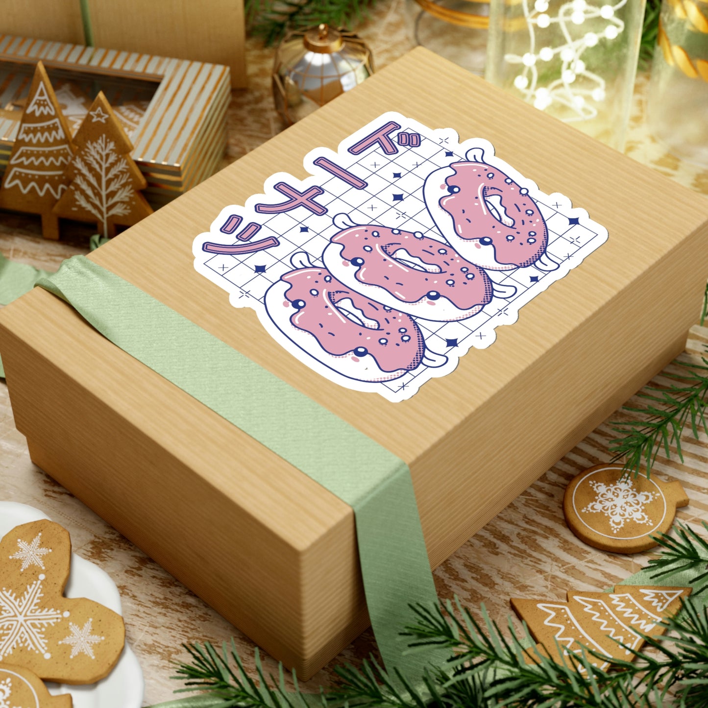 Cute Donuts Pastel Kawaii Aesthetic, Yami Kawaii, Japanese Aesthetic Otaku Sticker