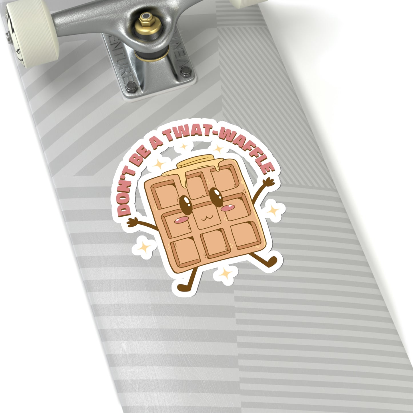 Dont Be A Twat Waffle Pastel Kawaii Aesthetic, Yami Kawaii, Japanese Aesthetic Otaku Sticker