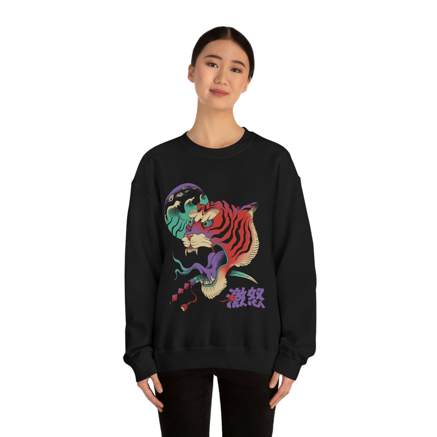 Indie Japanese Art, Japan Streeetwear Retro, Japanese Aesthetic Sweatshirt