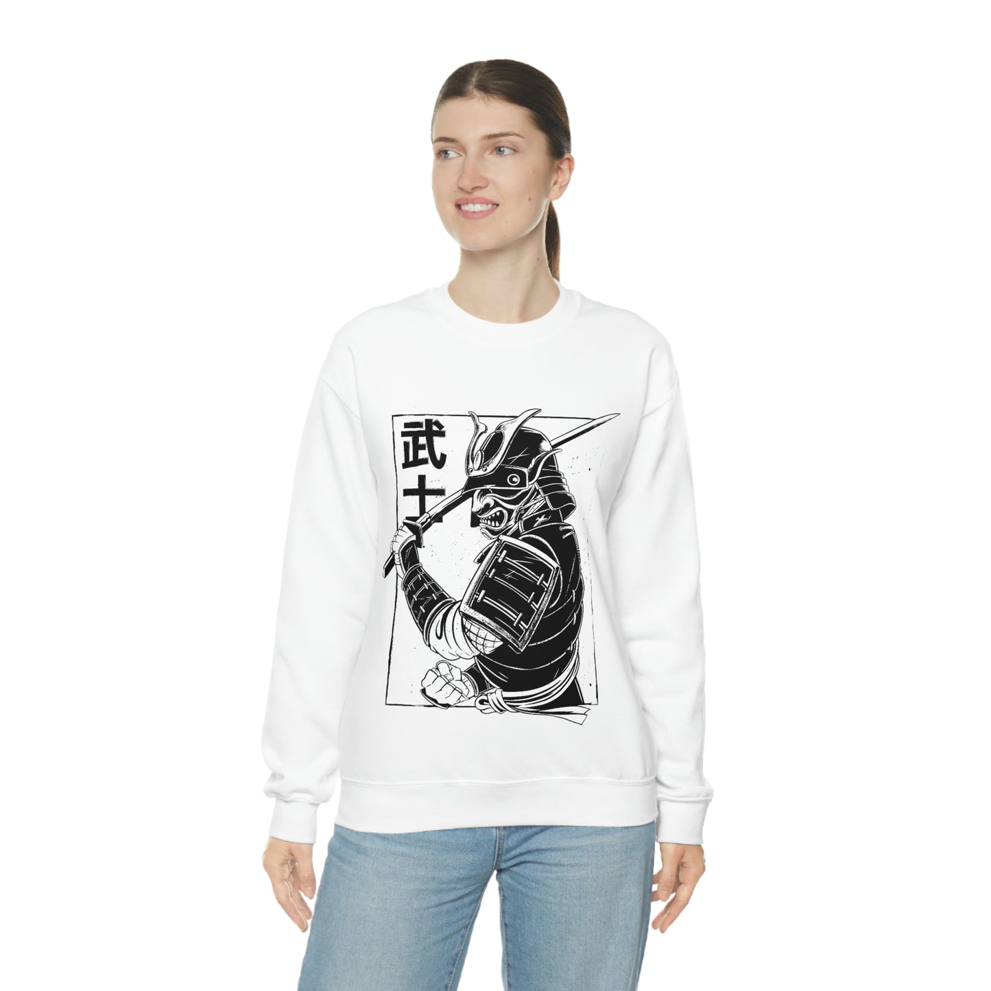Japanese Aesthetic Japan Samurai Graphic Sweatshirt