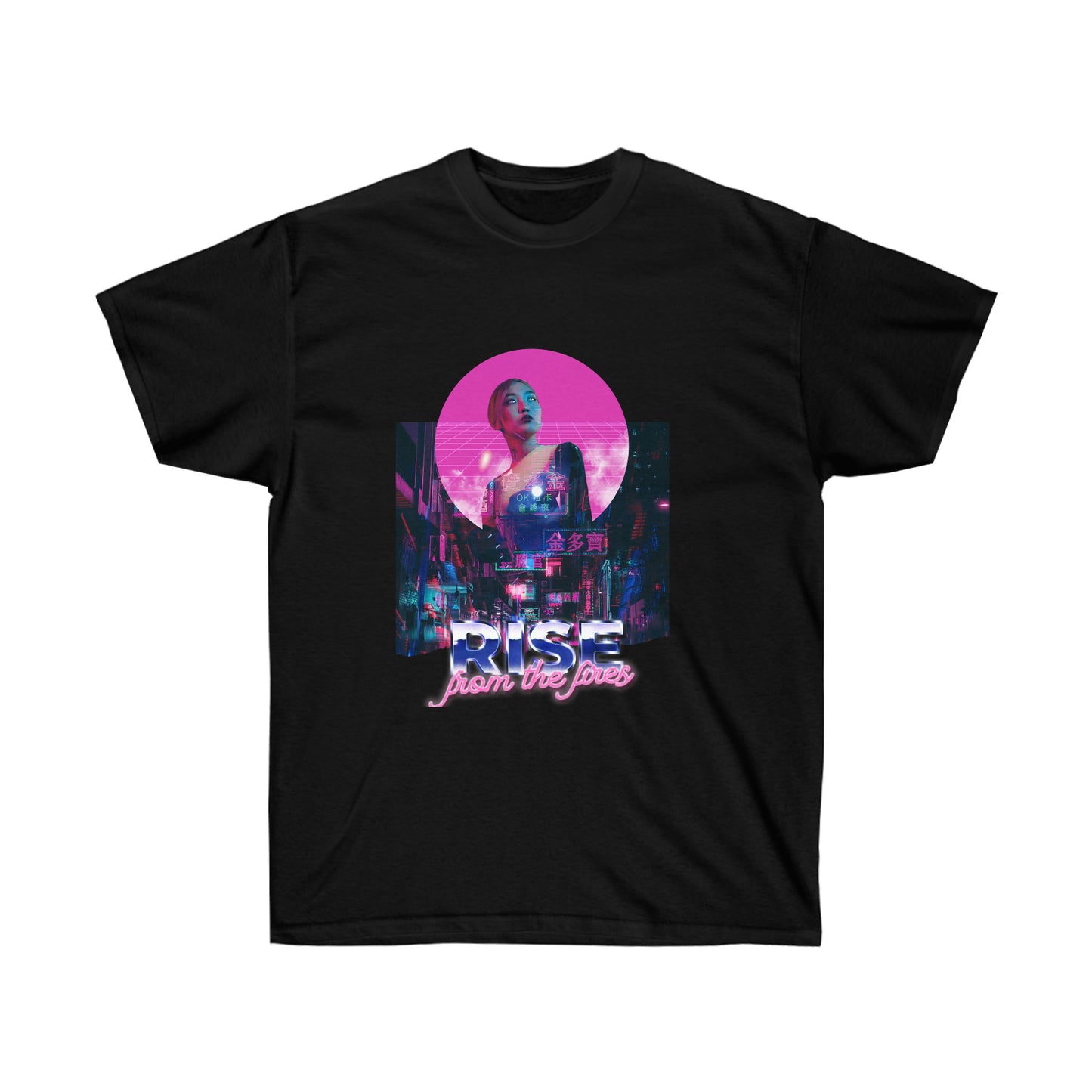 Japanese Aesthetic Girl 80's runner T-Shirt