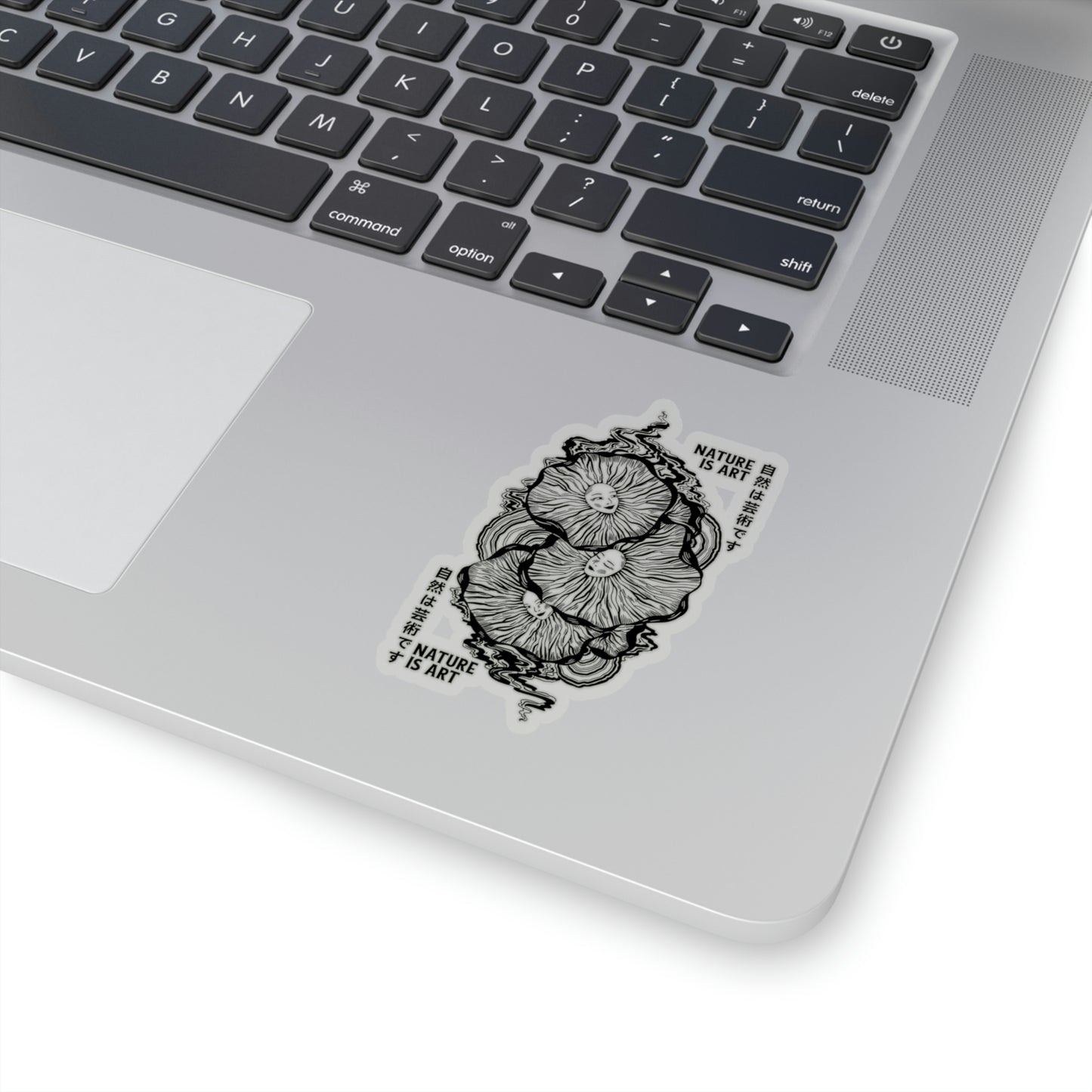 Cottagecore Nature Is Art Japanese Sticker