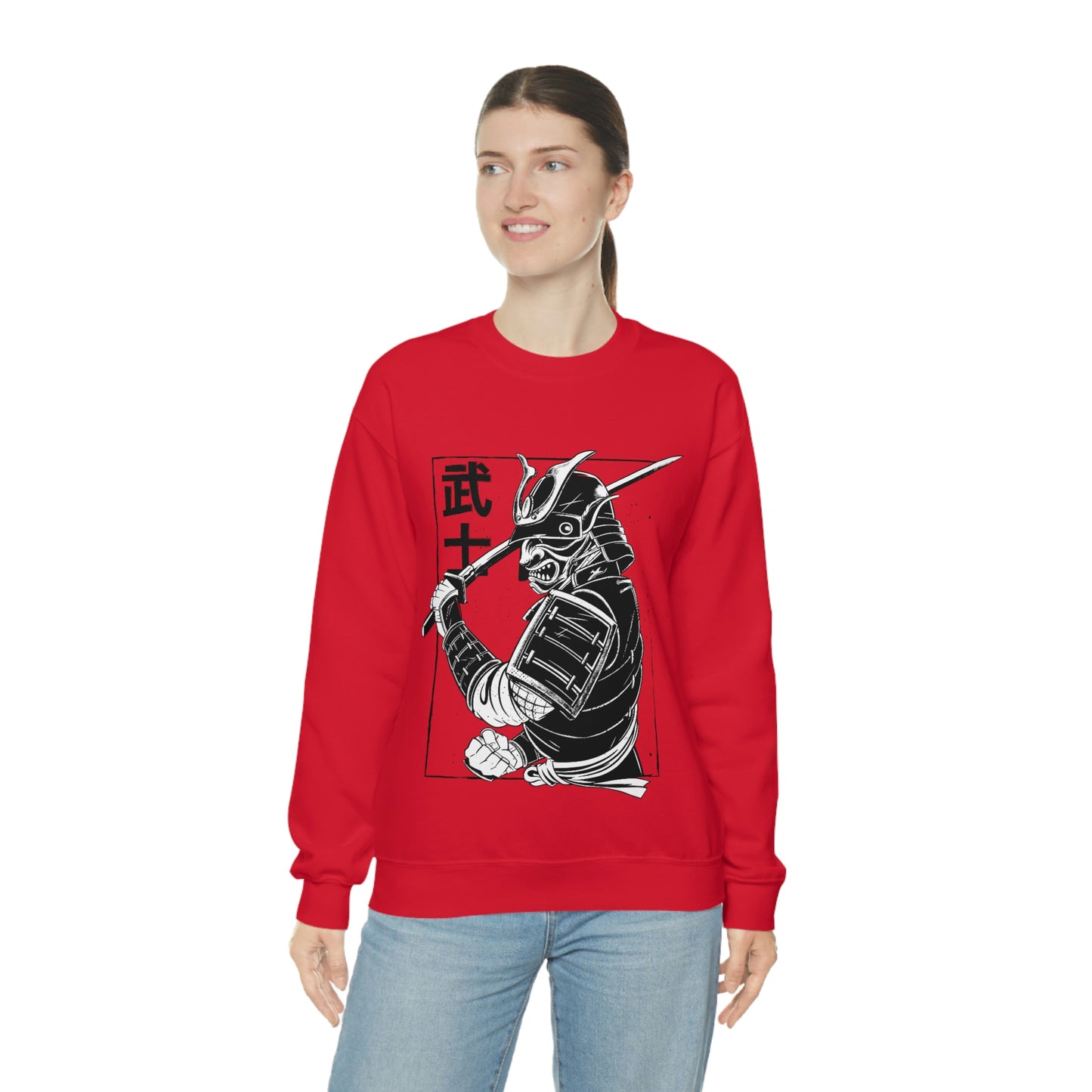 Japanese Aesthetic Japan Samurai Graphic Sweatshirt