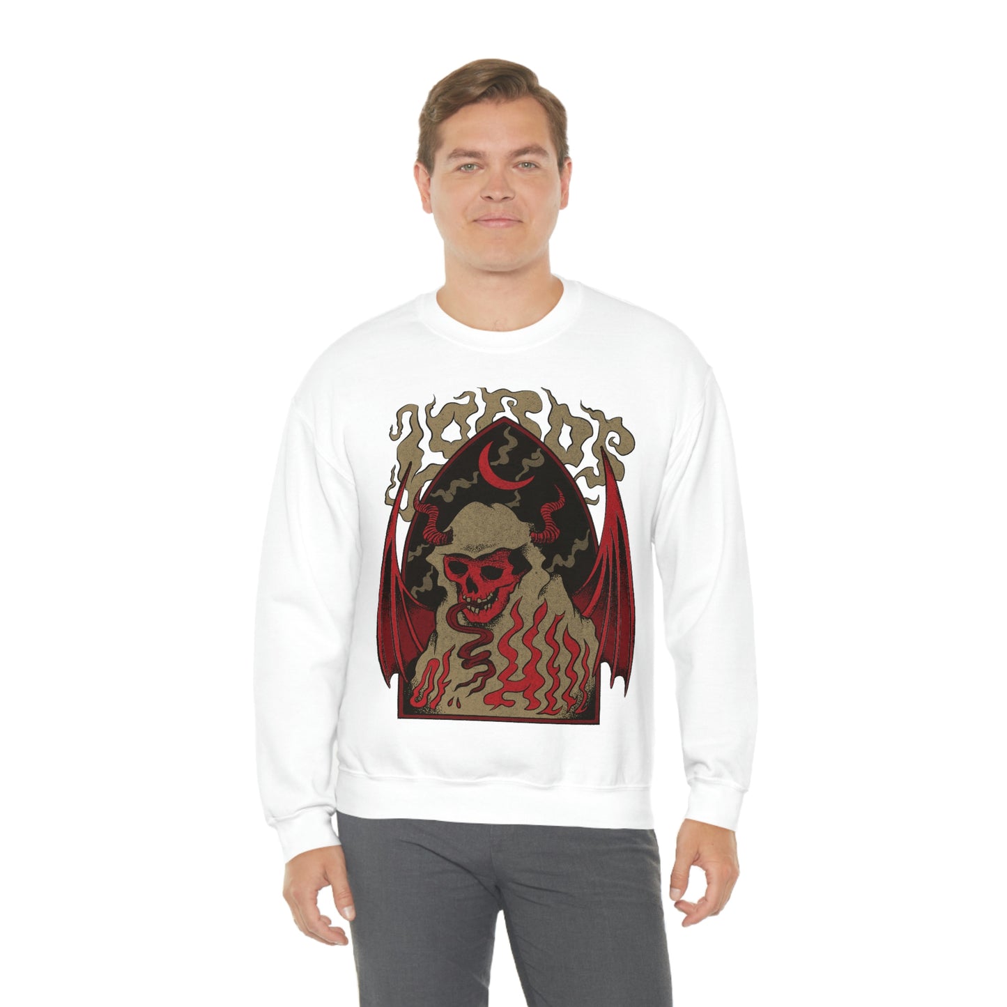 Dark Demons Goth Aesthetic Sweatshirt