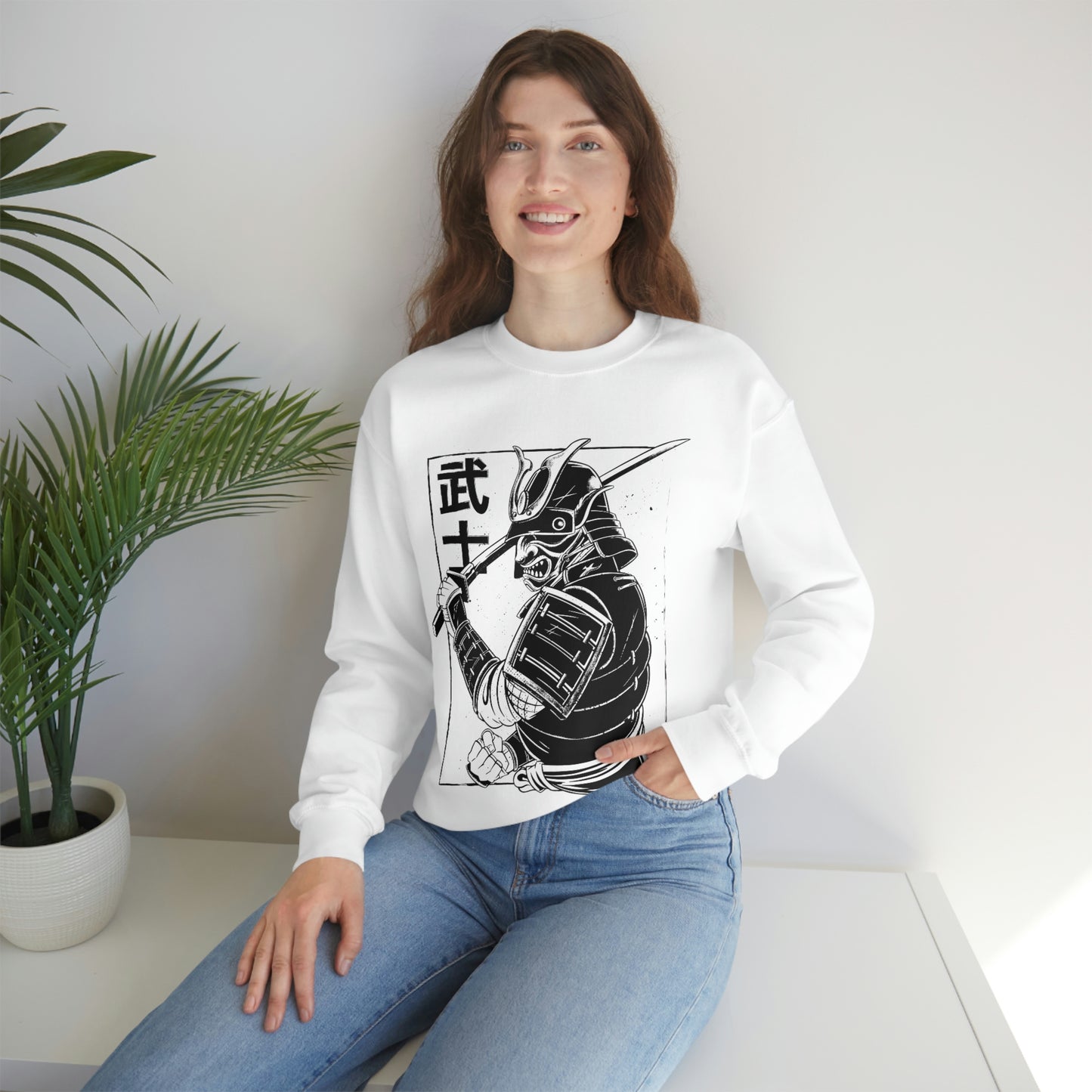 Japanese Aesthetic Japan Samurai Graphic Sweatshirt