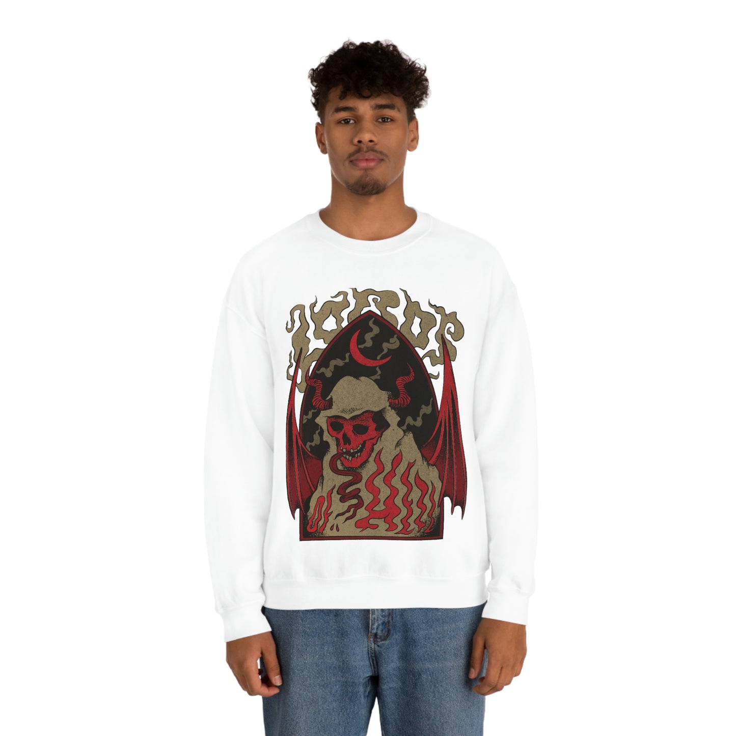 Dark Demons Goth Aesthetic Sweatshirt