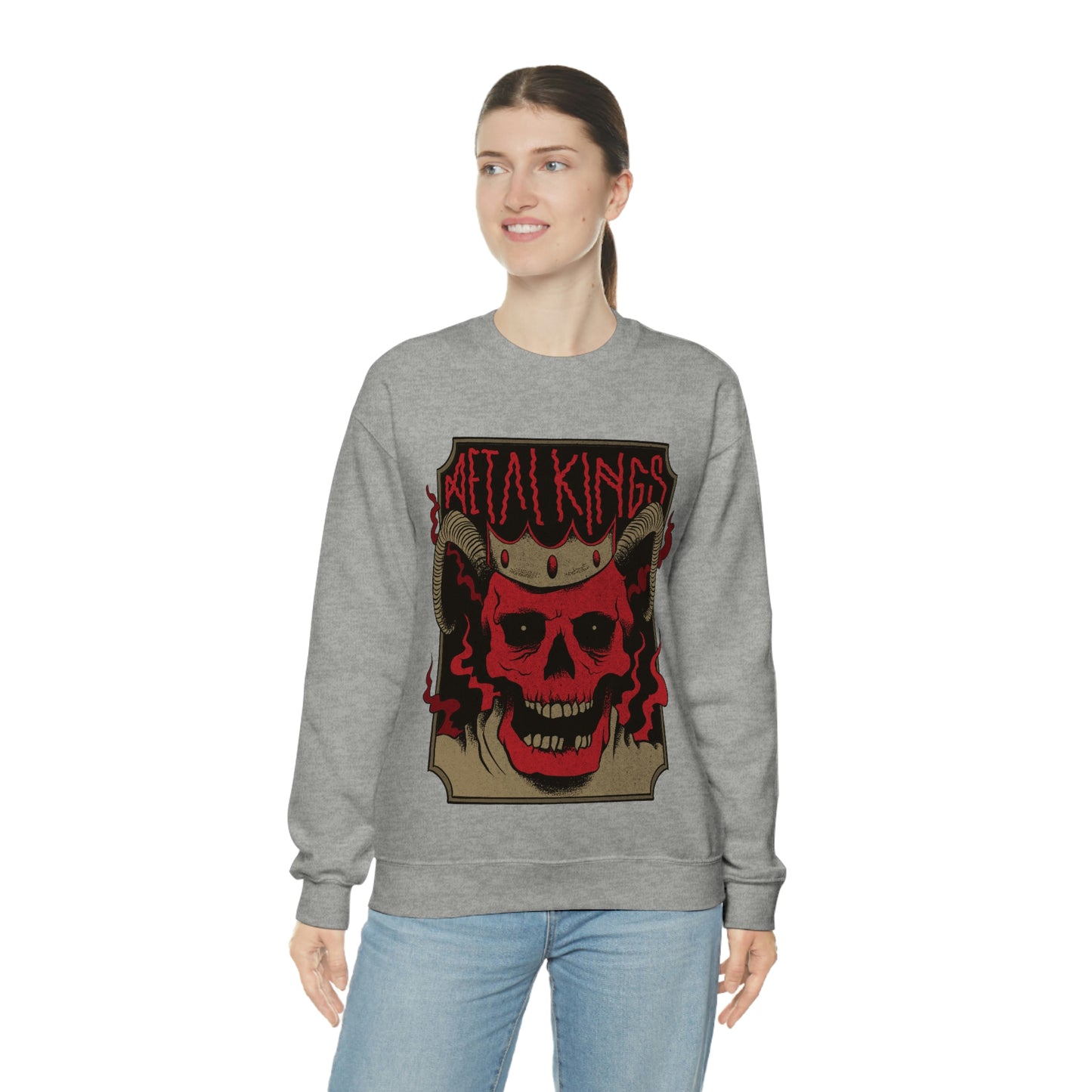 METAL KINGS BAND Goth Aesthetic Sweatshirt