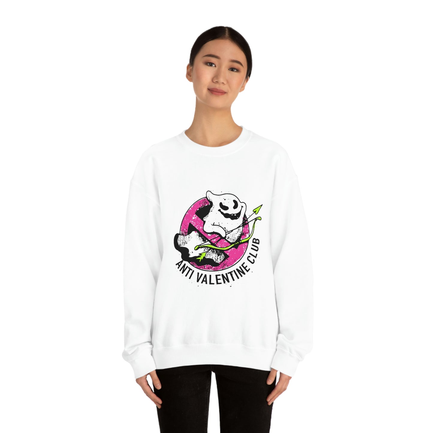 Anti Valentines CLub Ghost Sweatshirt