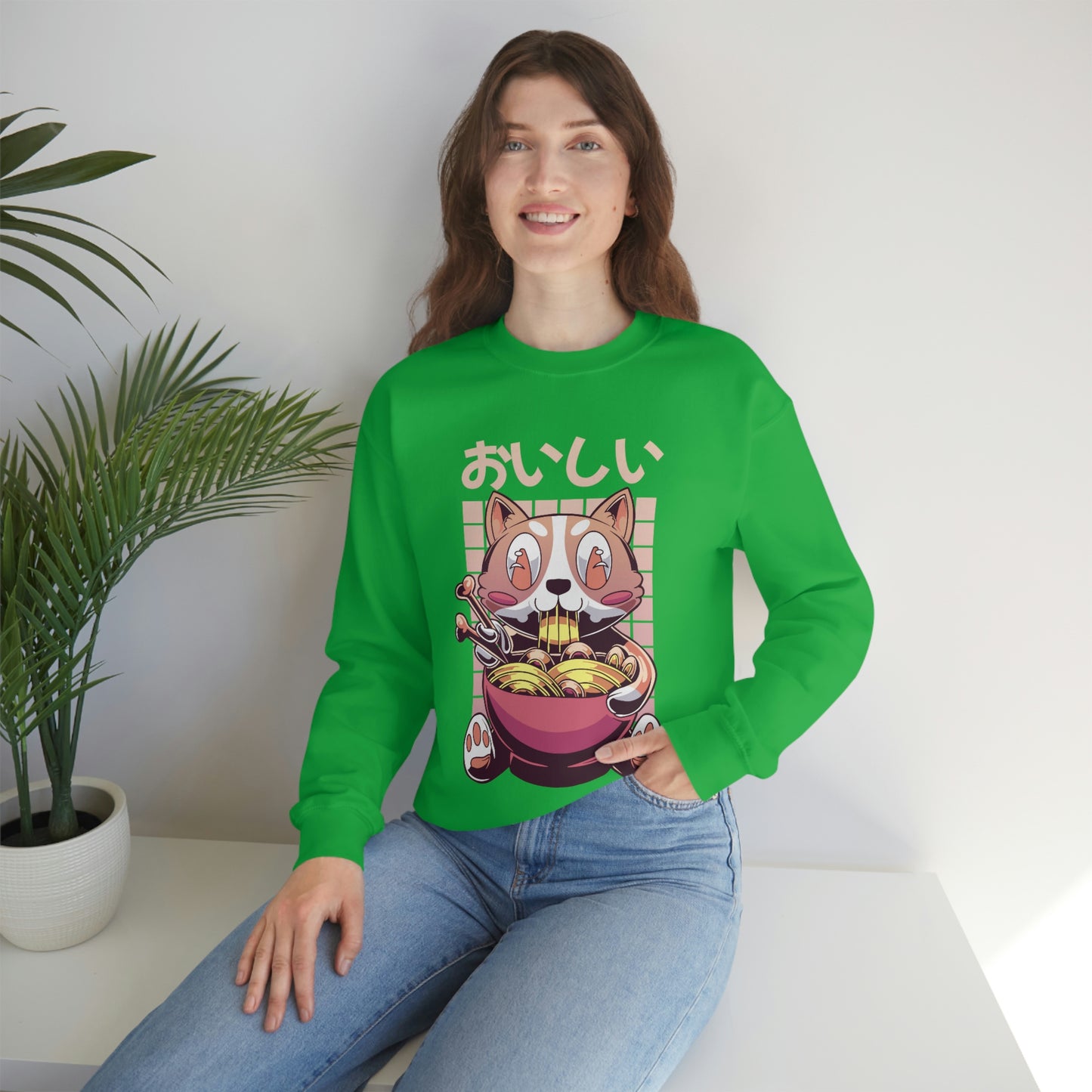 Kawaii Sweatshirt, Kawaii Clothing, Kawaii Clothes, Yami Kawaii Aesthetic, Pastel Kawaii Sweatshirt Ramen Sweater Sweatshirt