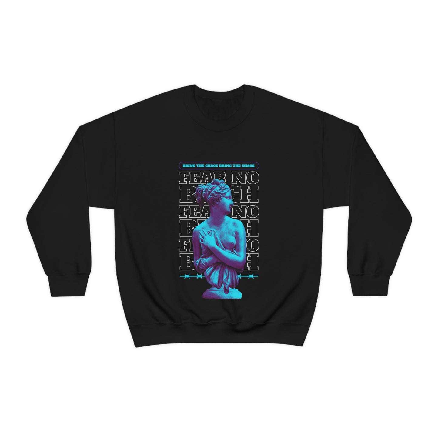 Fear No Bitch Y2k Aesthetic Sweatshirt