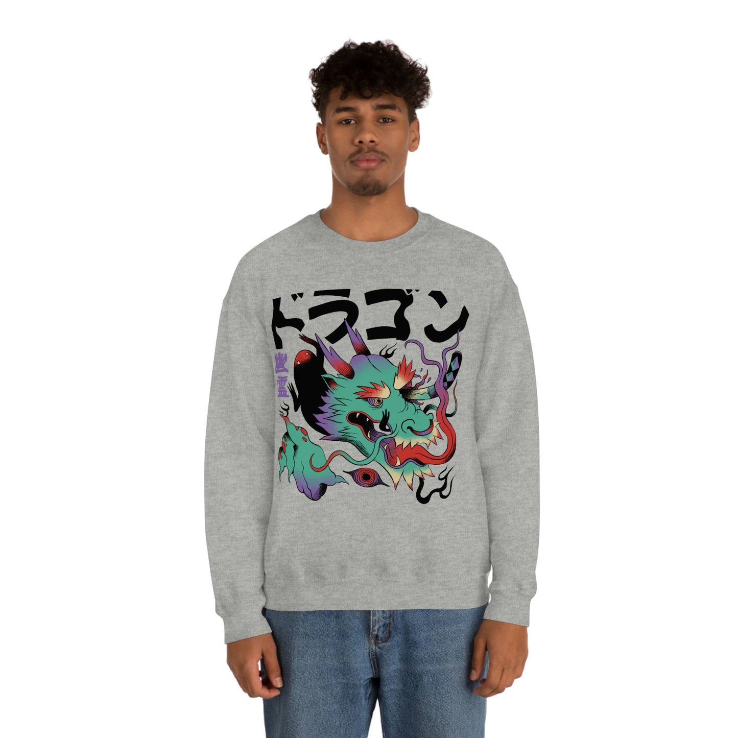 Indie Japanese Art, Japan Streeetwear Retro, Japanese Aesthetic Sweatshirt