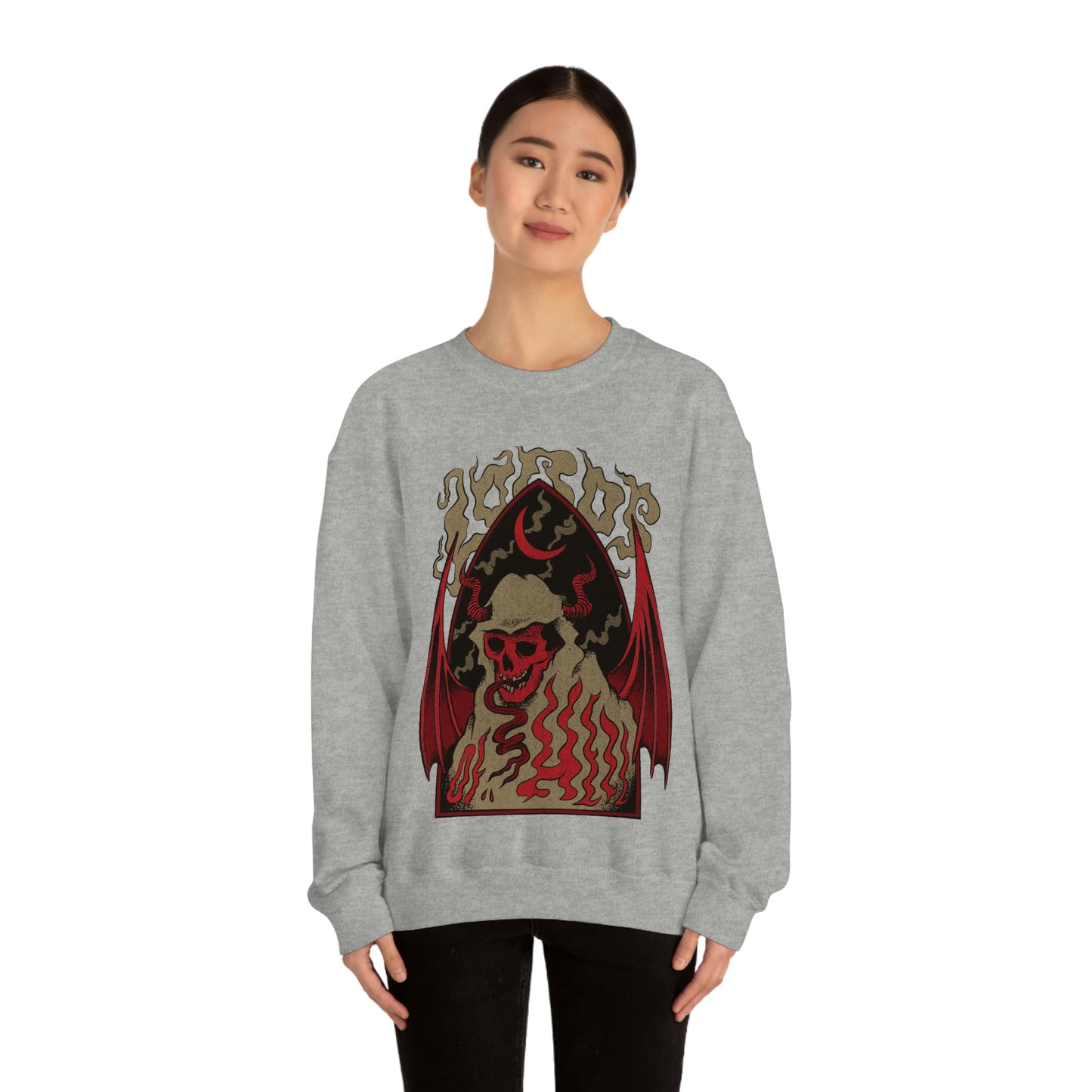 Dark Demons Goth Aesthetic Sweatshirt