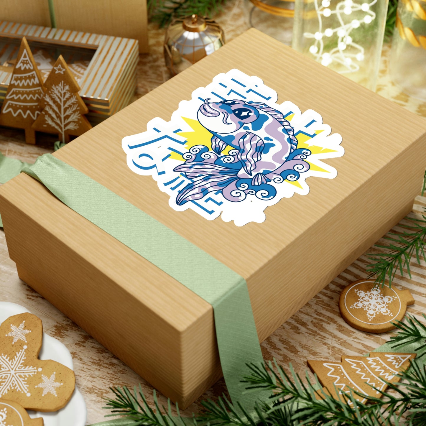 Koi Fish Kawaii Aesthetic, Yami Kawaii, Japanese Aesthetic Otaku Cute Sticker