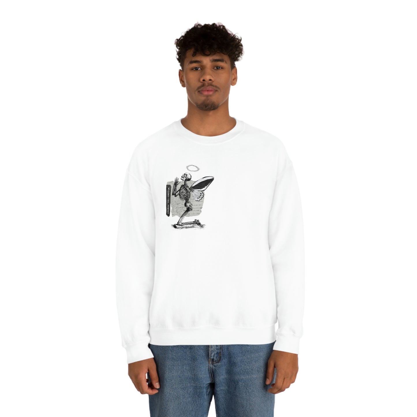 Skeleton Praying Alt Sweatshirt