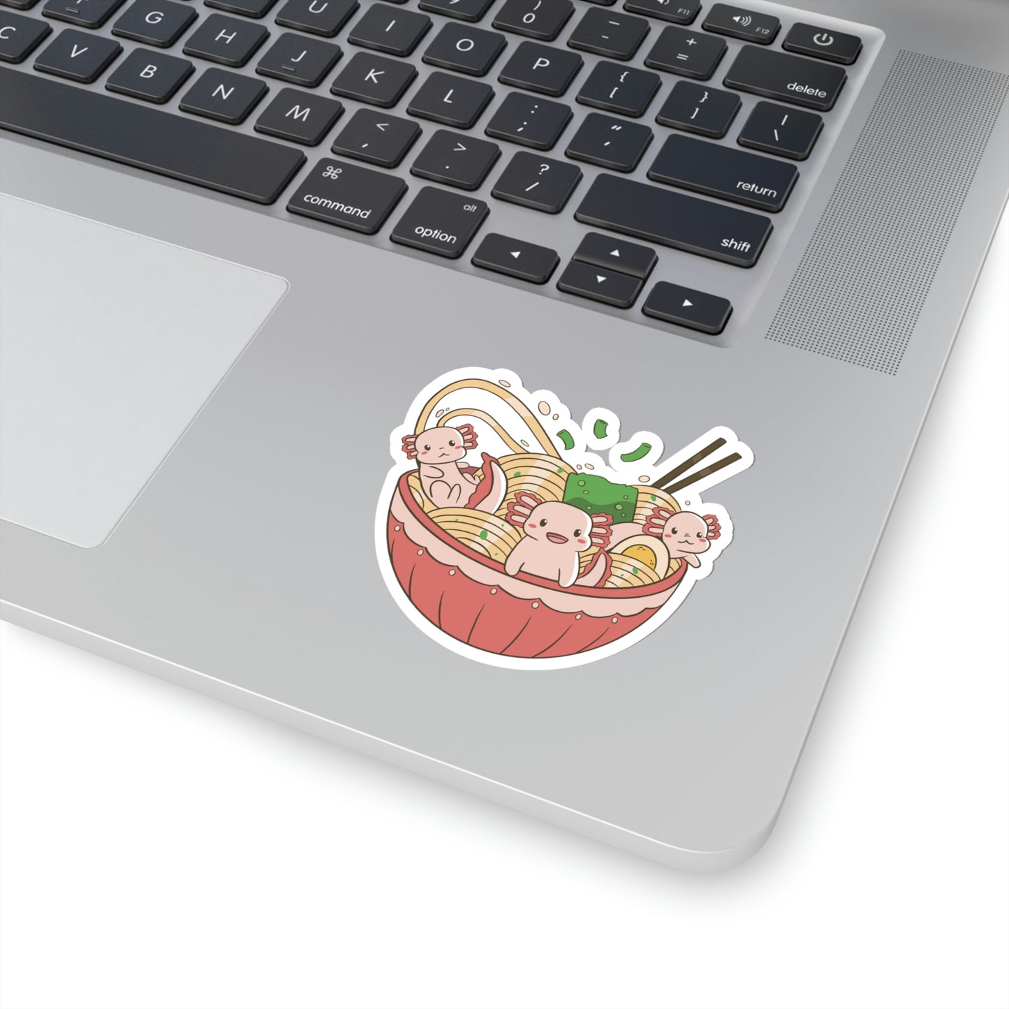 Kawaii Aesthetic, Yami Kawaii Cute Axolotls in Ramen Sticker