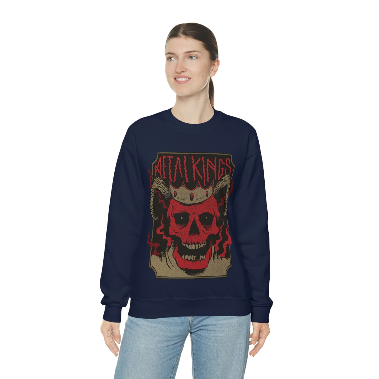 METAL KINGS BAND Goth Aesthetic Sweatshirt