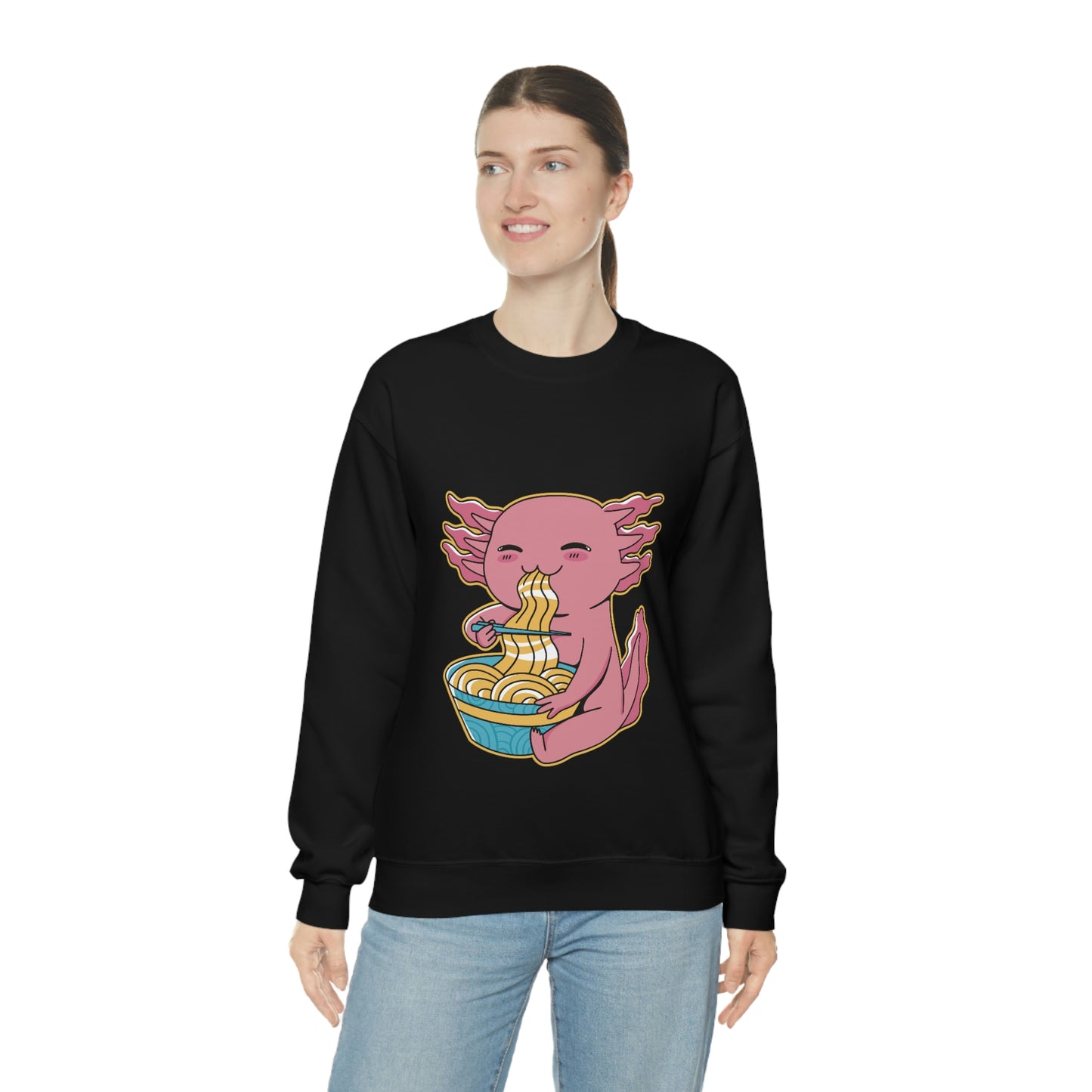 Kawaii Aesthetic, Yami Kawaii, Japanese Aesthetic Otaku Cute Axolotl Sweatshirt