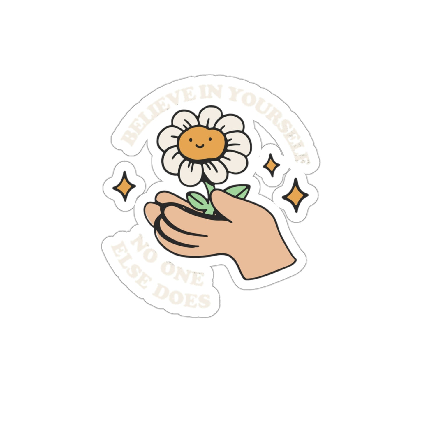 Believe In Yourself No One Else Does Shirt, Y2k Aesthetic Sticker