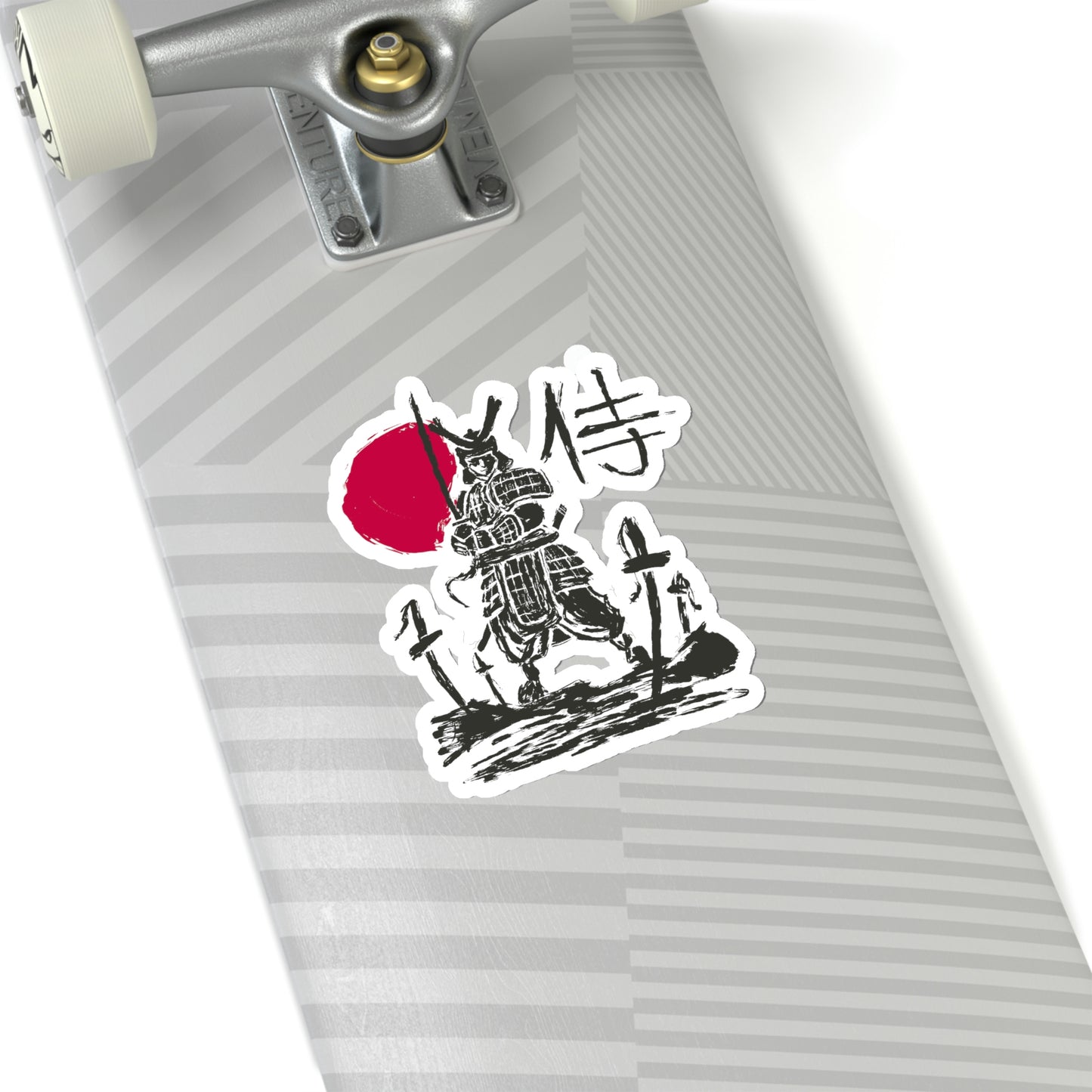 Japanese Aesthetic Samurai Graphic Sticker