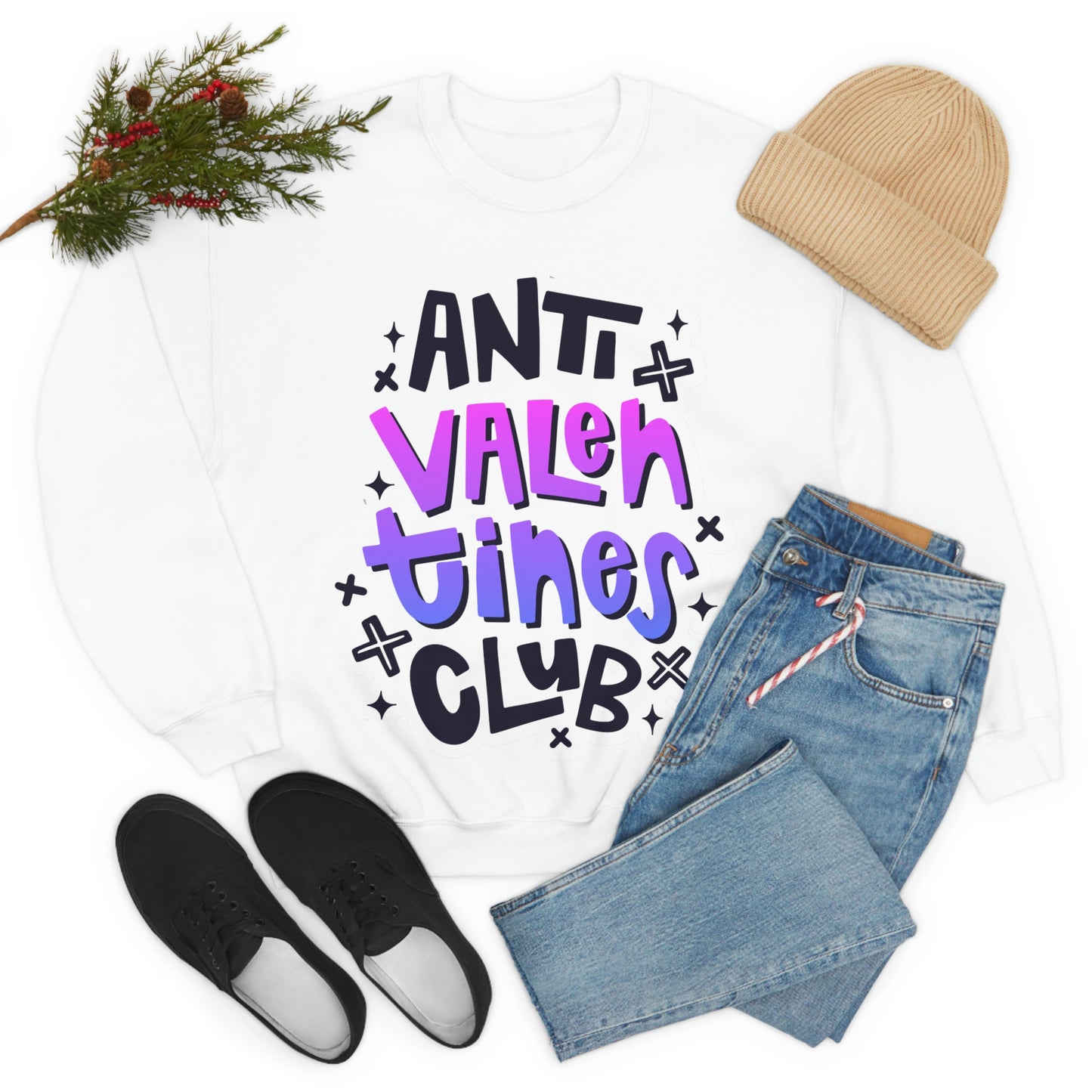Anti Valentines Club Sweatshirt