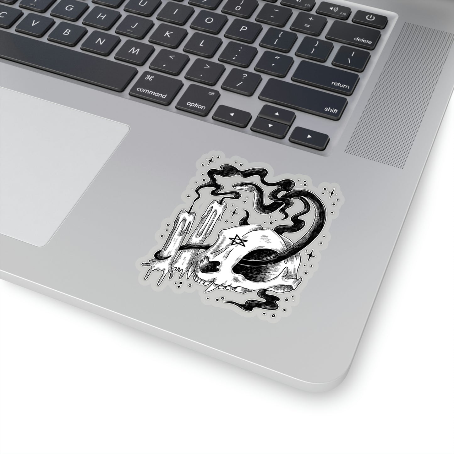 Witch Aesthetic Skull Goth Aesthetic Sticker