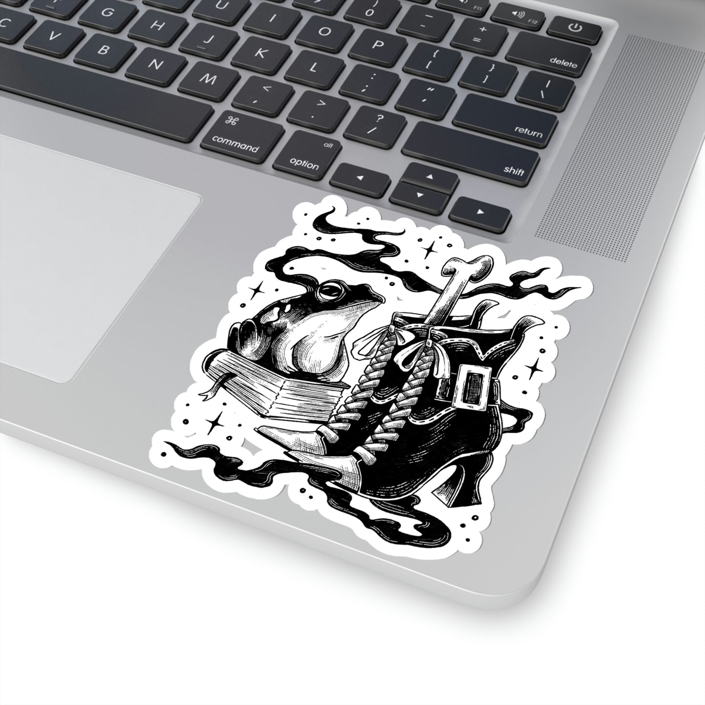 Witch Aesthetic Frog Goth Aesthetic Sticker