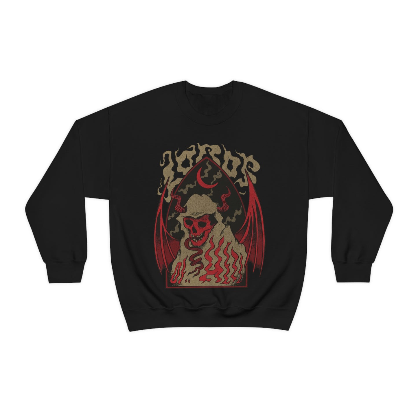 Dark Demons Goth Aesthetic Sweatshirt