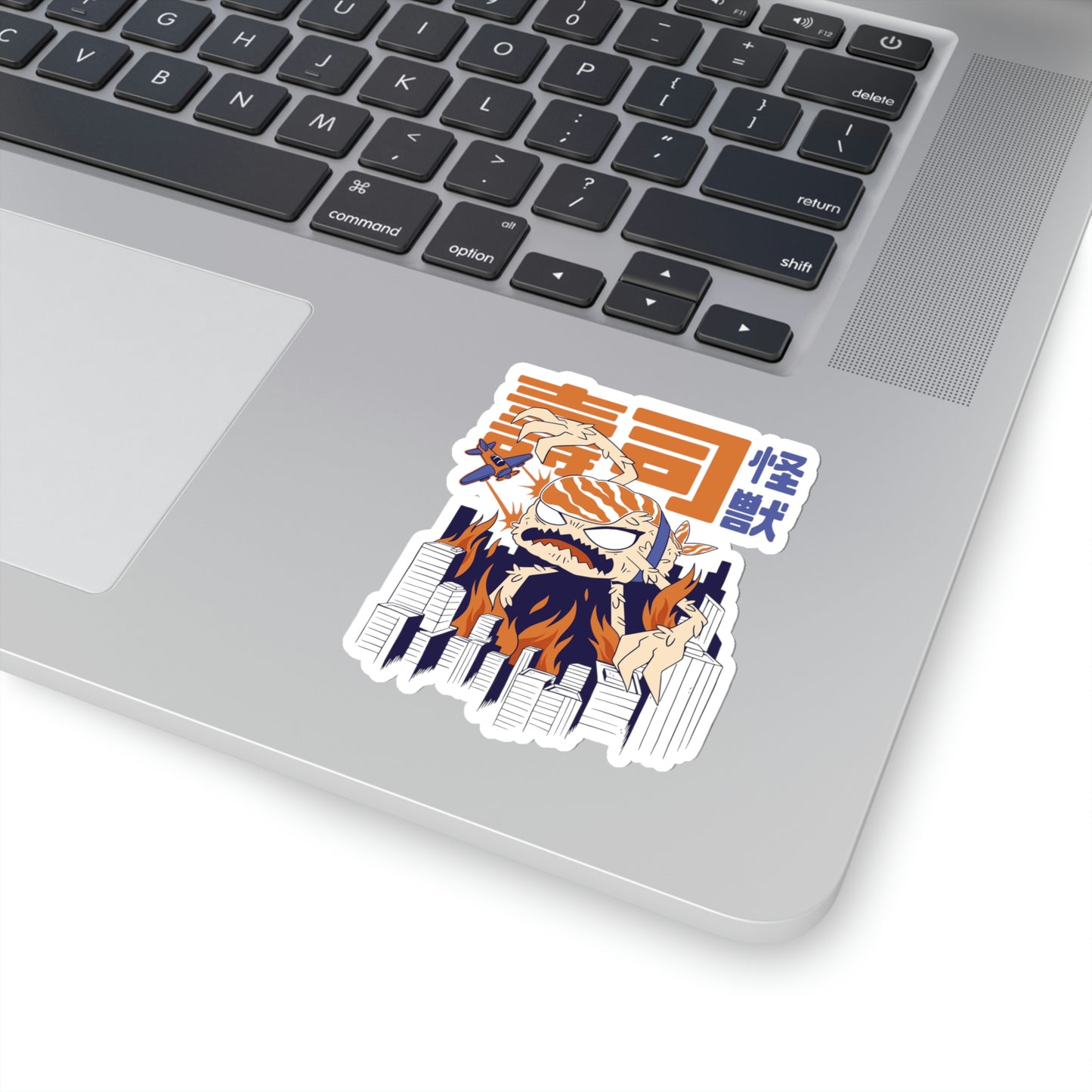 Japanese Aesthetic Sushi Kaiju Monster Sticker